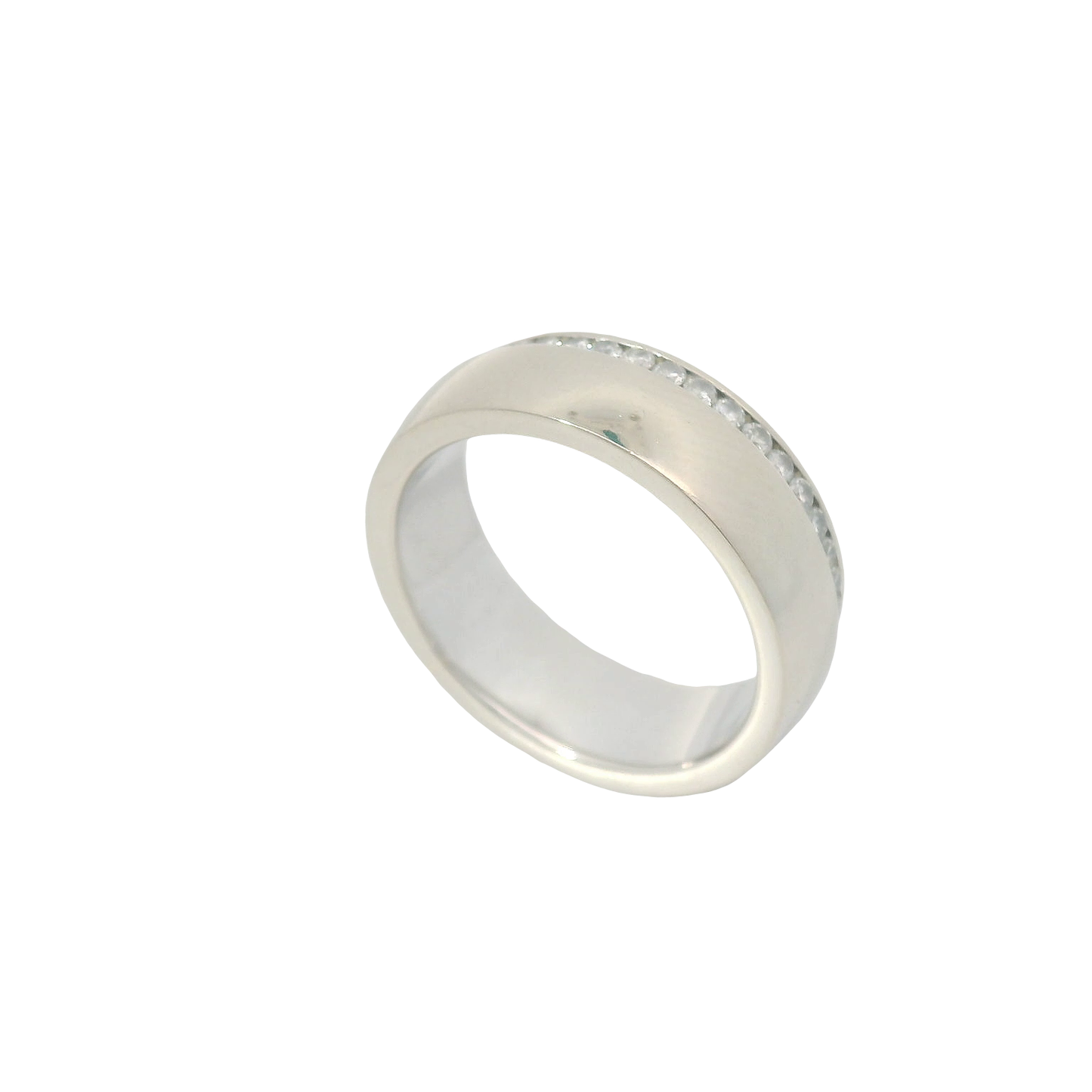Ring Weißgold 585 / 14 Karat mit Brill. Gr. 57 Nr. 6836