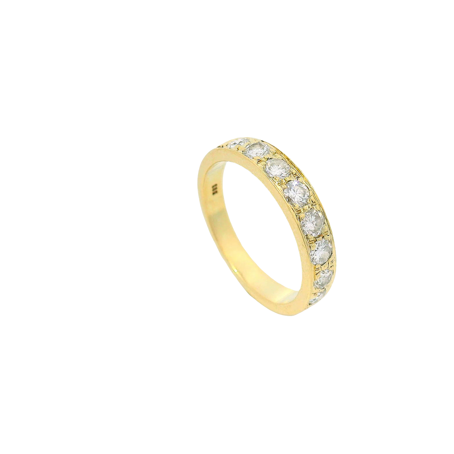 Ring Gelbgold 585 / 14 Karat mit Brill. 0,48 ct Gr. 51,5 Nr. 6730
