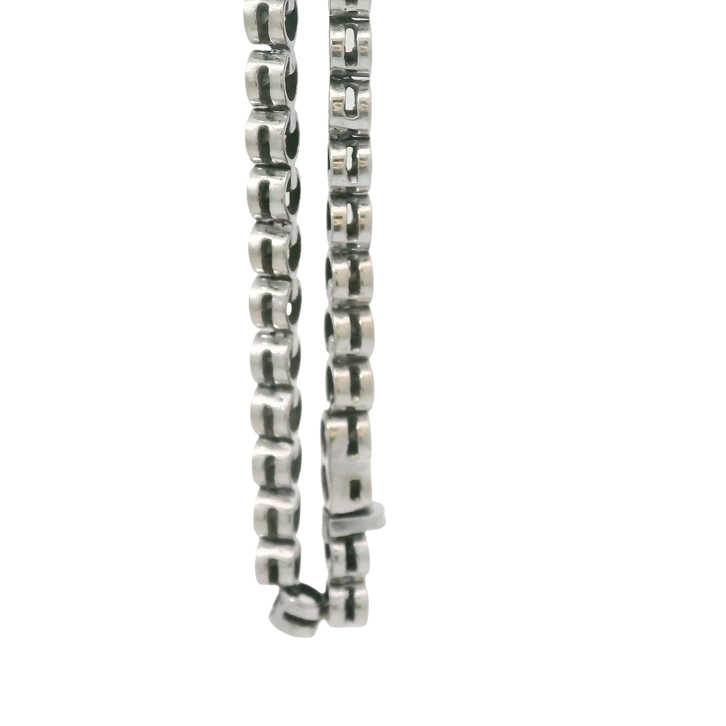 Tennisarmband Weißgold 750 / 18 Karat mit Brill. L: 165 mm Nr. 6777
