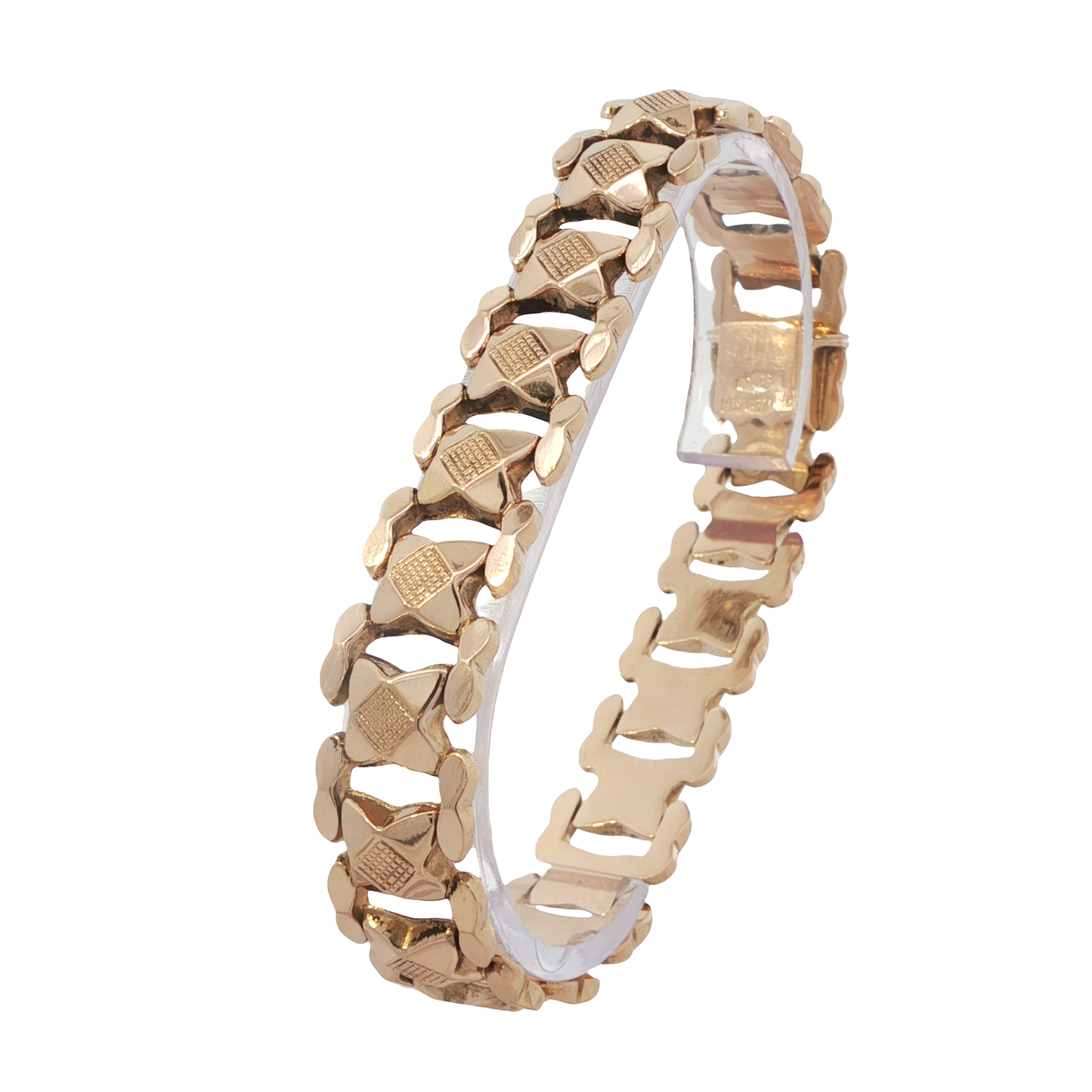 Armband Roségold 750 / 18 Karat L: 19,5 cm Nr. 6849
