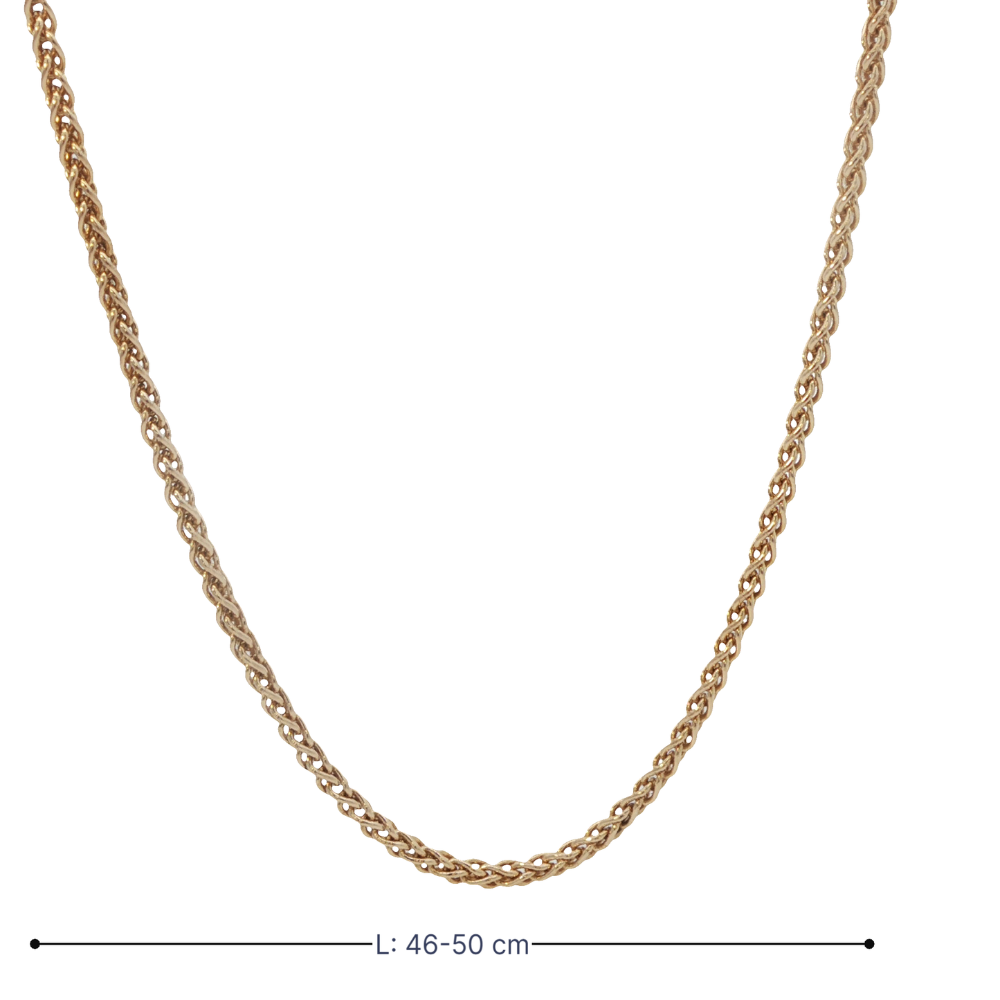 Kette Gelbgold 585 / 14 Karat L: 46-50 cm Nr. 6846