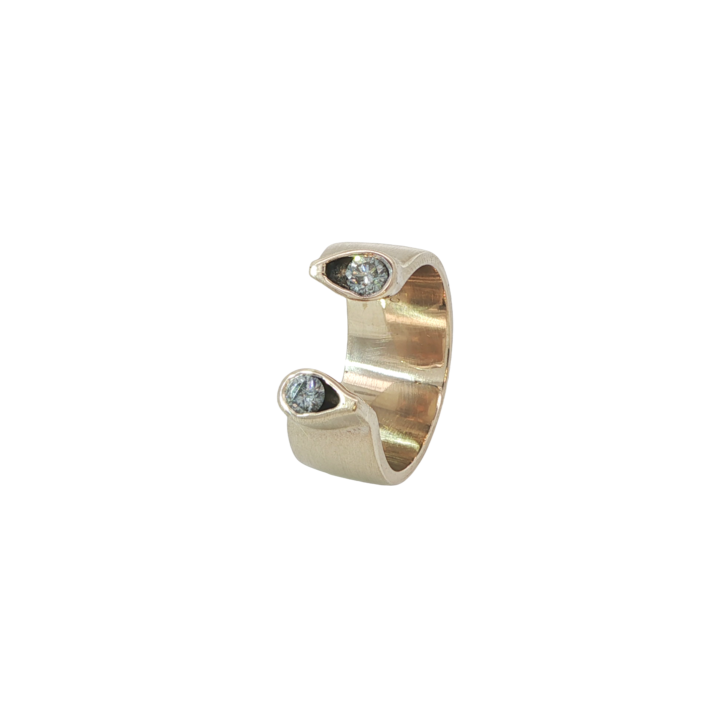 Ring Gelbgold 750 / 18 Karat mit Brill. 0,3 ct Gr. 51 Nr. 6827