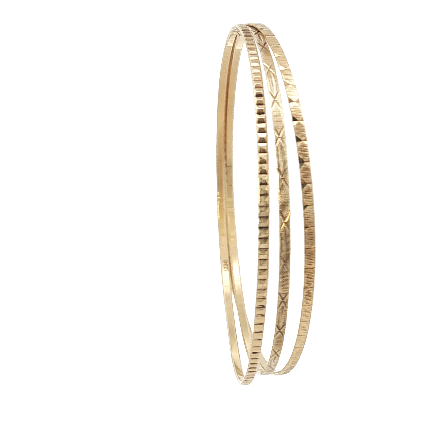 3er Armreif Gelbgold 333 / 8 Karat 68 mm Nr. 6908