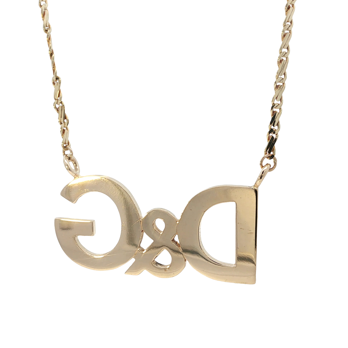 Collier Gelbgold 585 / 14 Karat D&G L: 52 cm Nr. 6853