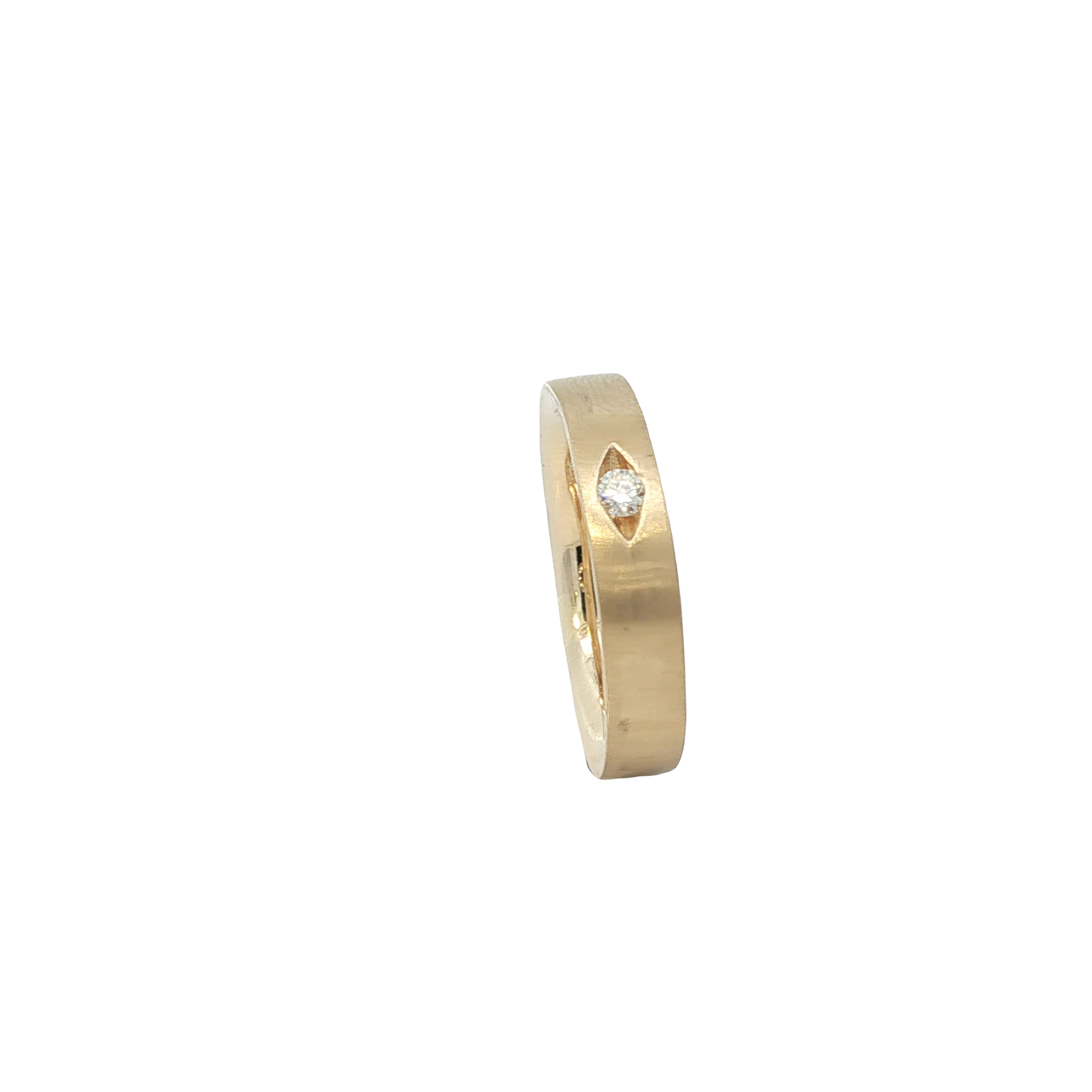 Ring Gelbgold 585 / 14 Karat mit Brillant Gr. 59,5 Nr. 6816