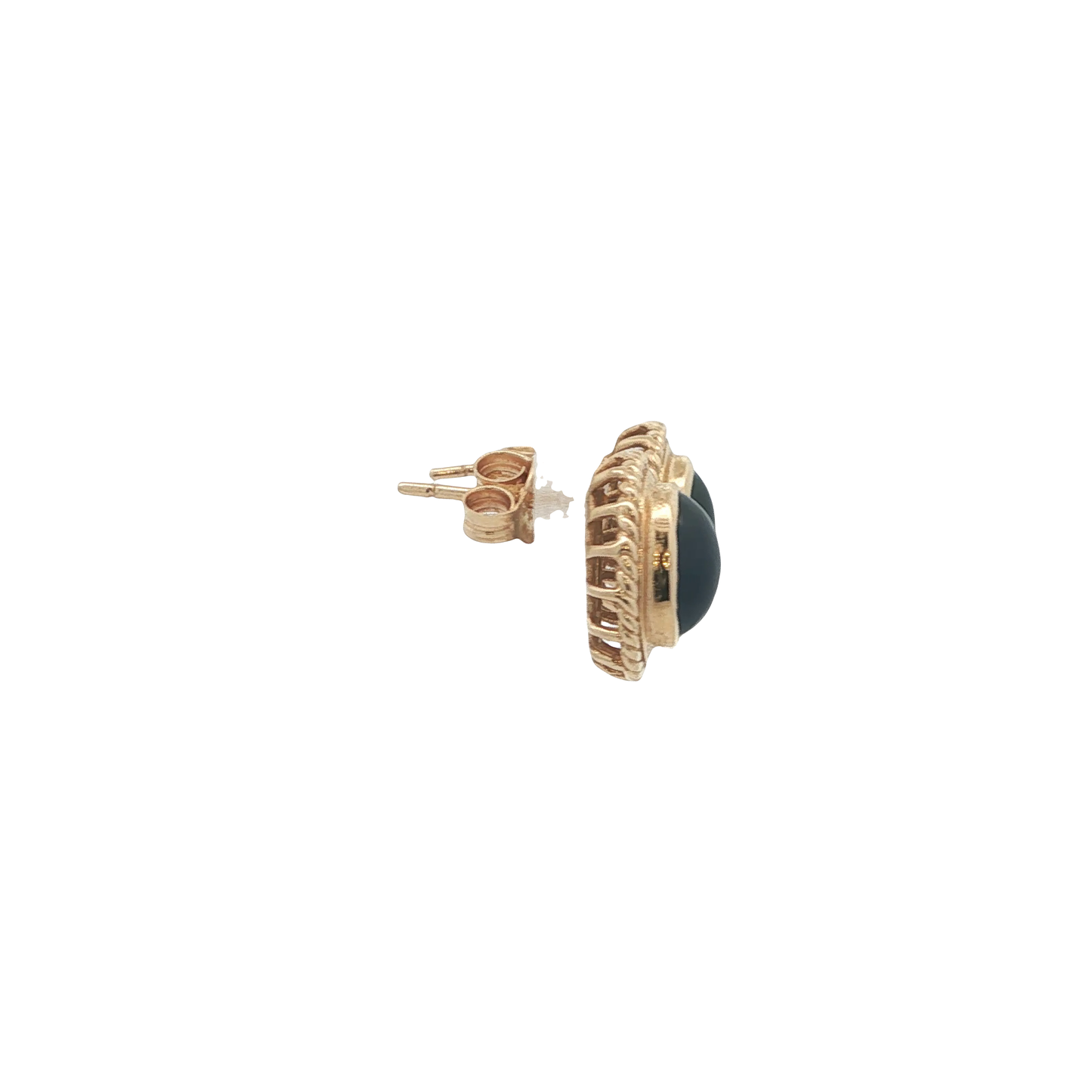 P. Ohrstecker Gelbgold 585 / 14 Karat L: 11,3 mm Nr. 6923