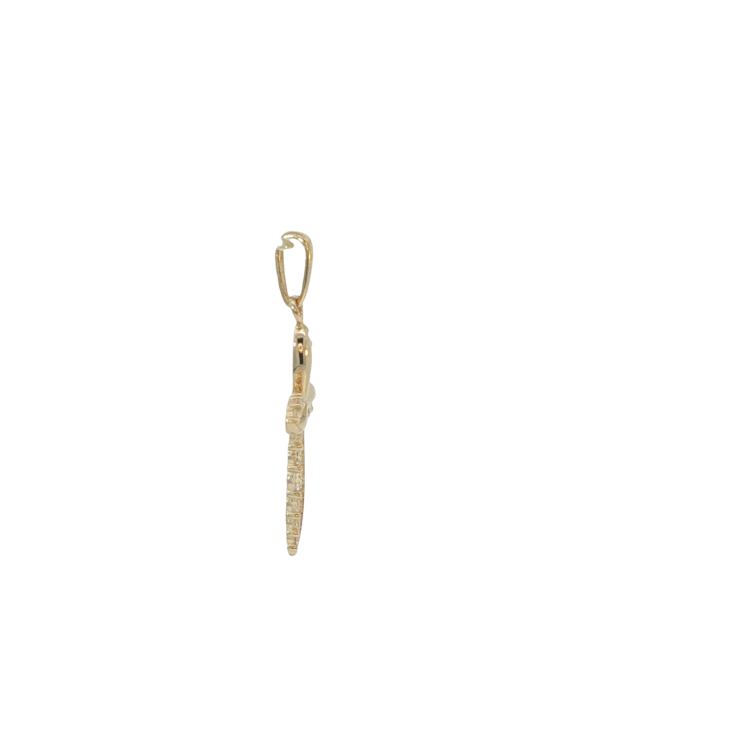 Anhänger " Kreuz" Gelbgold 585 / 14 Karat L: 23 mm Nr. 7072