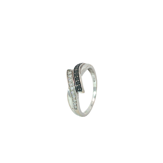 Ring Weißgold 750 / 18 Karat Gr. 52 Nr. 6885