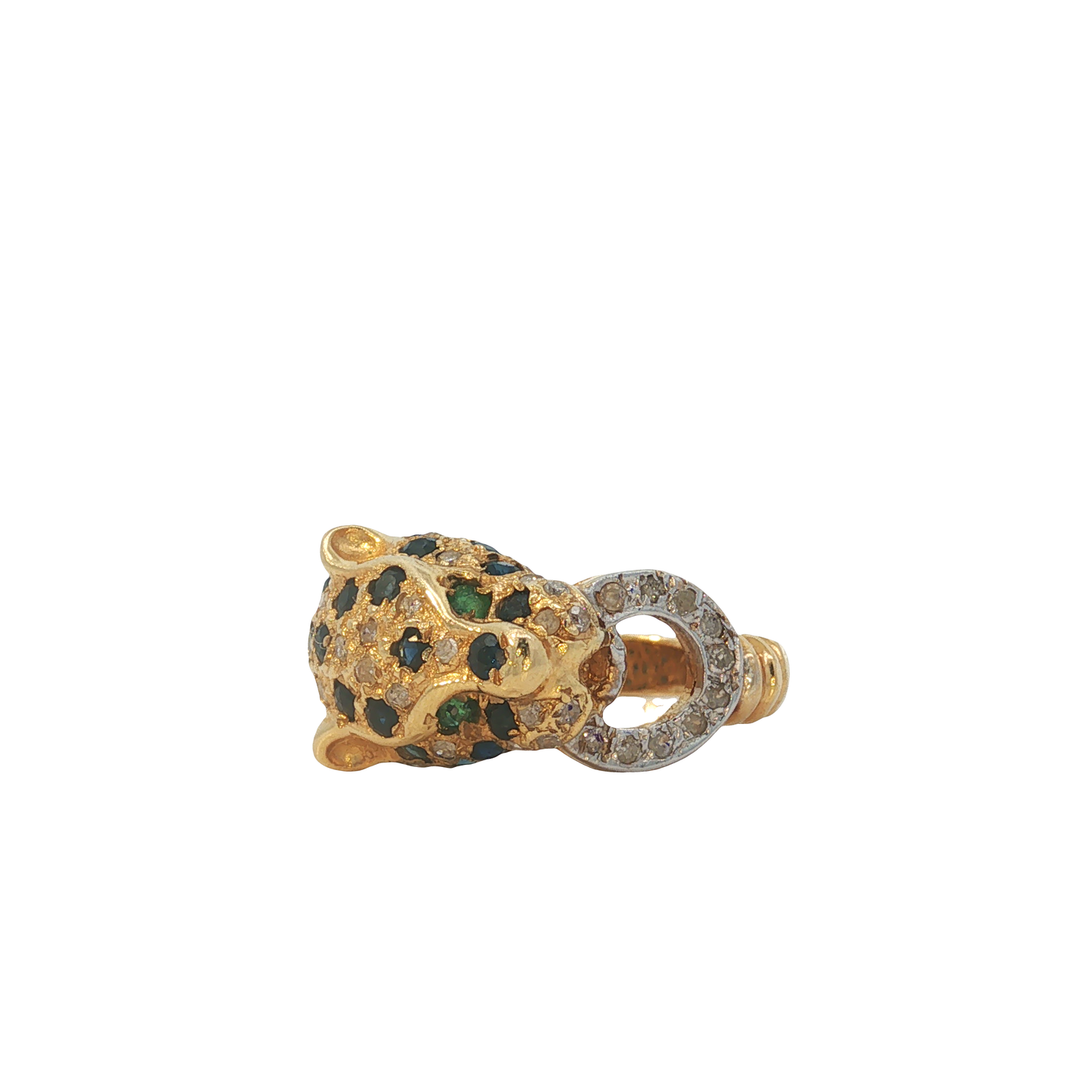 Ring "Panther" Gelbgold 585 / 14 Karat Gr. 53 Nr. 7030