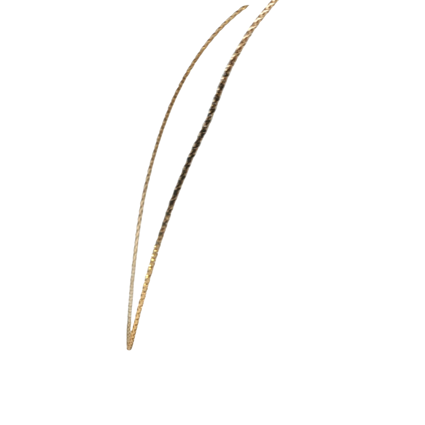 Halsreif Gelbgold 375 / 9 Karat L: 45 cm Nr. 7136