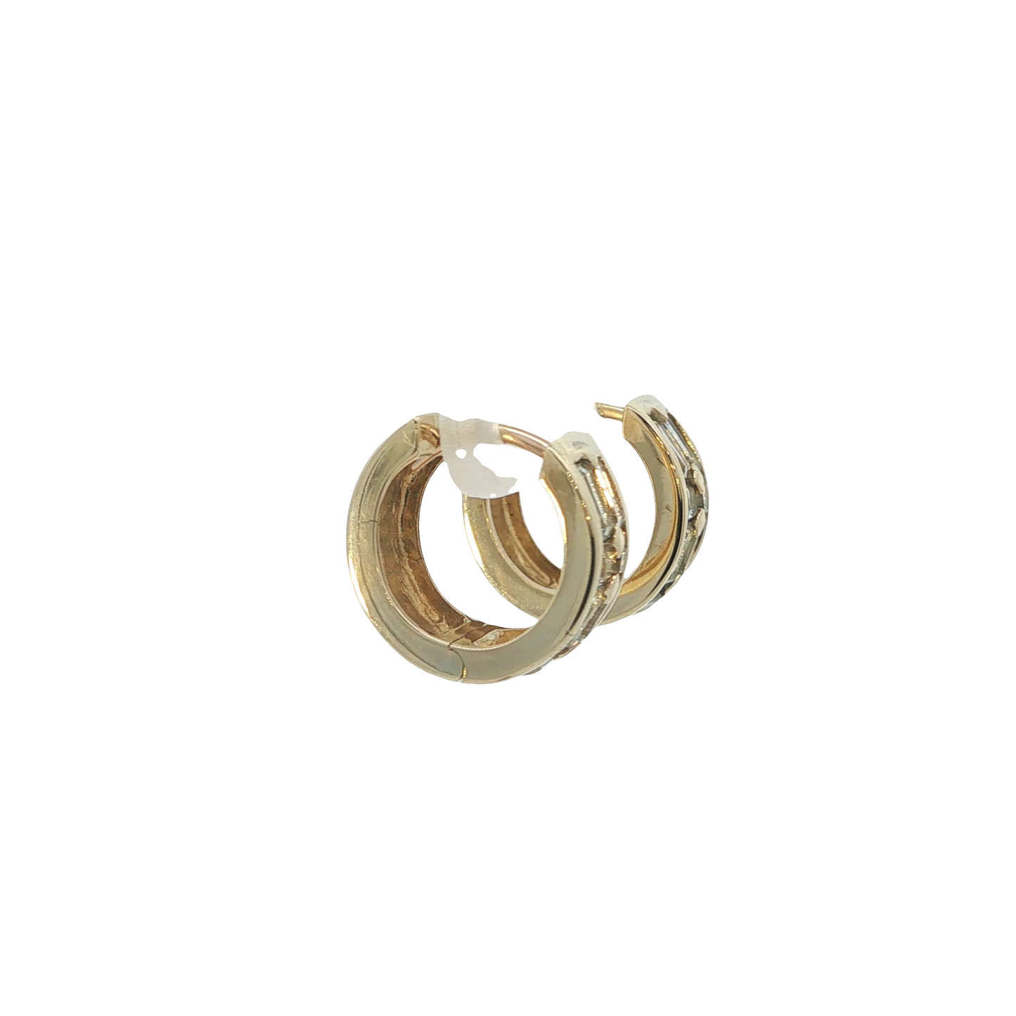 P. Creolen Gelbgold 333 / 8 Karat 14,2 mm Nr. 6857
