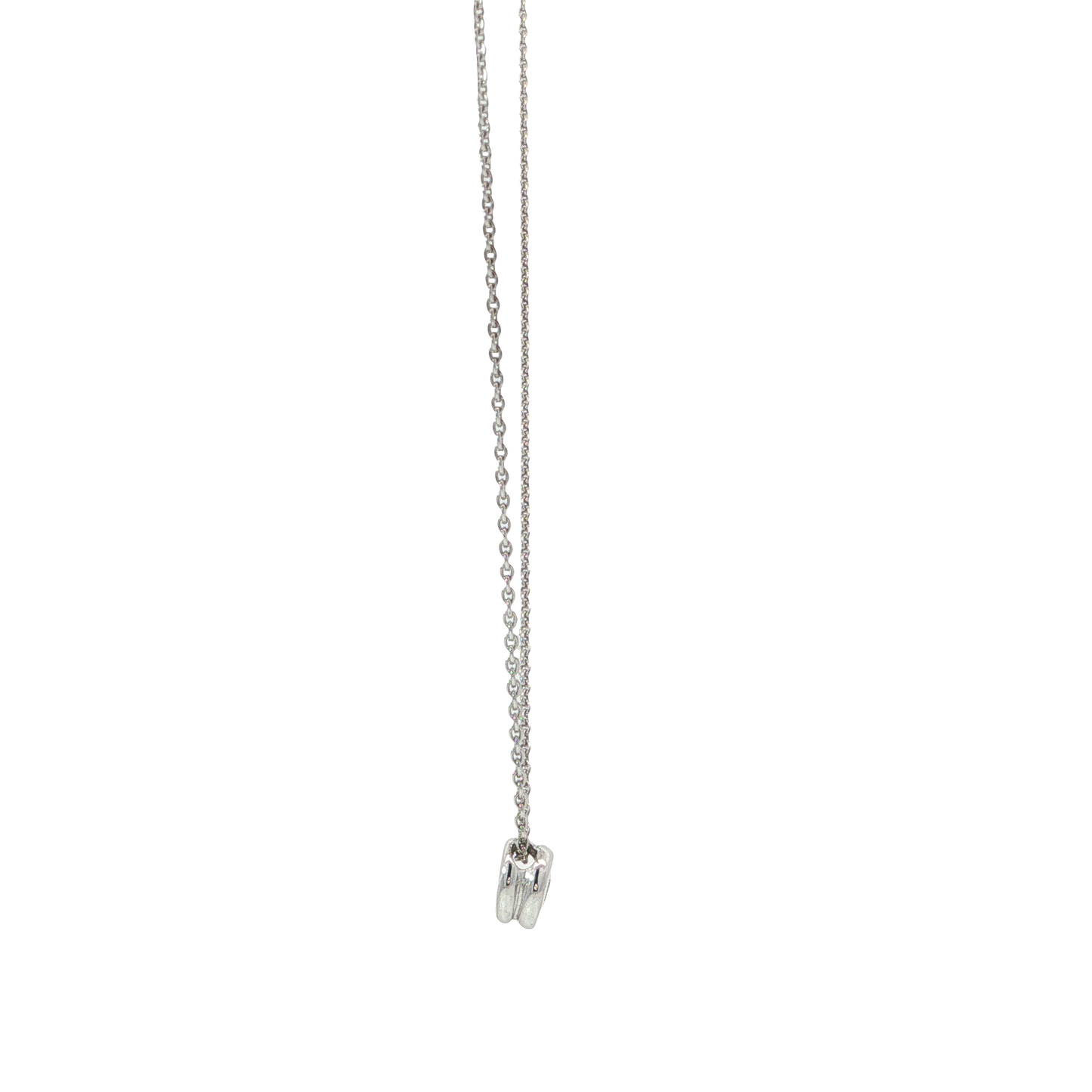 Kette mit Anhänger Weißgold 585 / 14 Karat L: 42-45 cm Nr. 7038