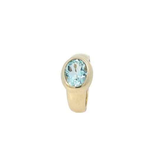 Ring Gelbgold 585 / 14 Karat Gr. 57 Nr. 7121