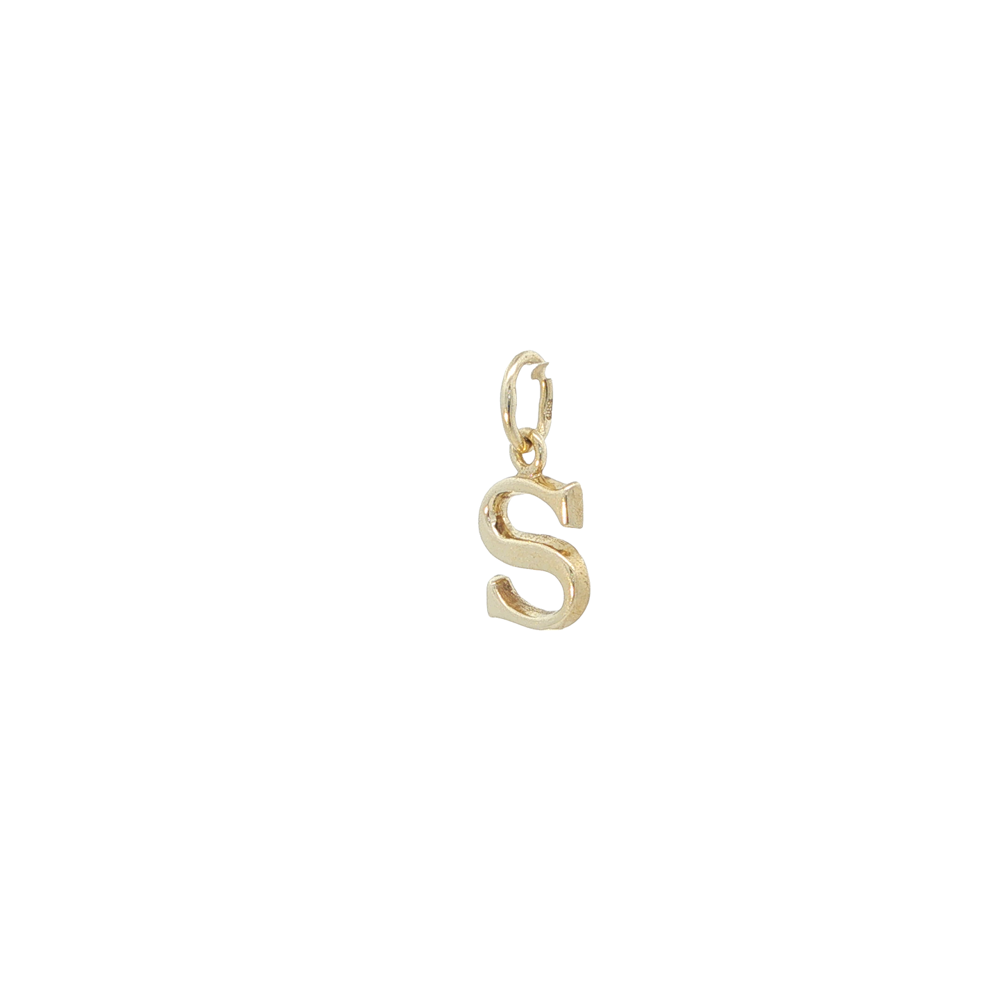 Anhänger Buchstabe "S" gelbgold 585 / 14 Karat Nr. 7235