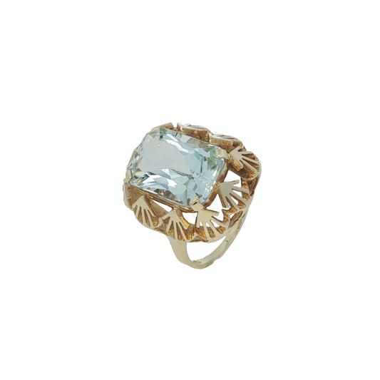 Ring Gelbgold 585 / 14 Karat Gr. 52,5 Nr. 7219