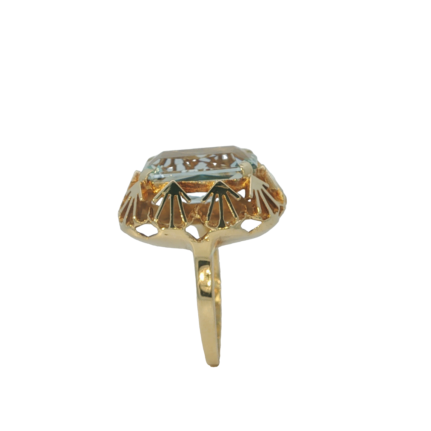 Ring Gelbgold 585 / 14 Karat Gr. 52,5 Nr. 7219