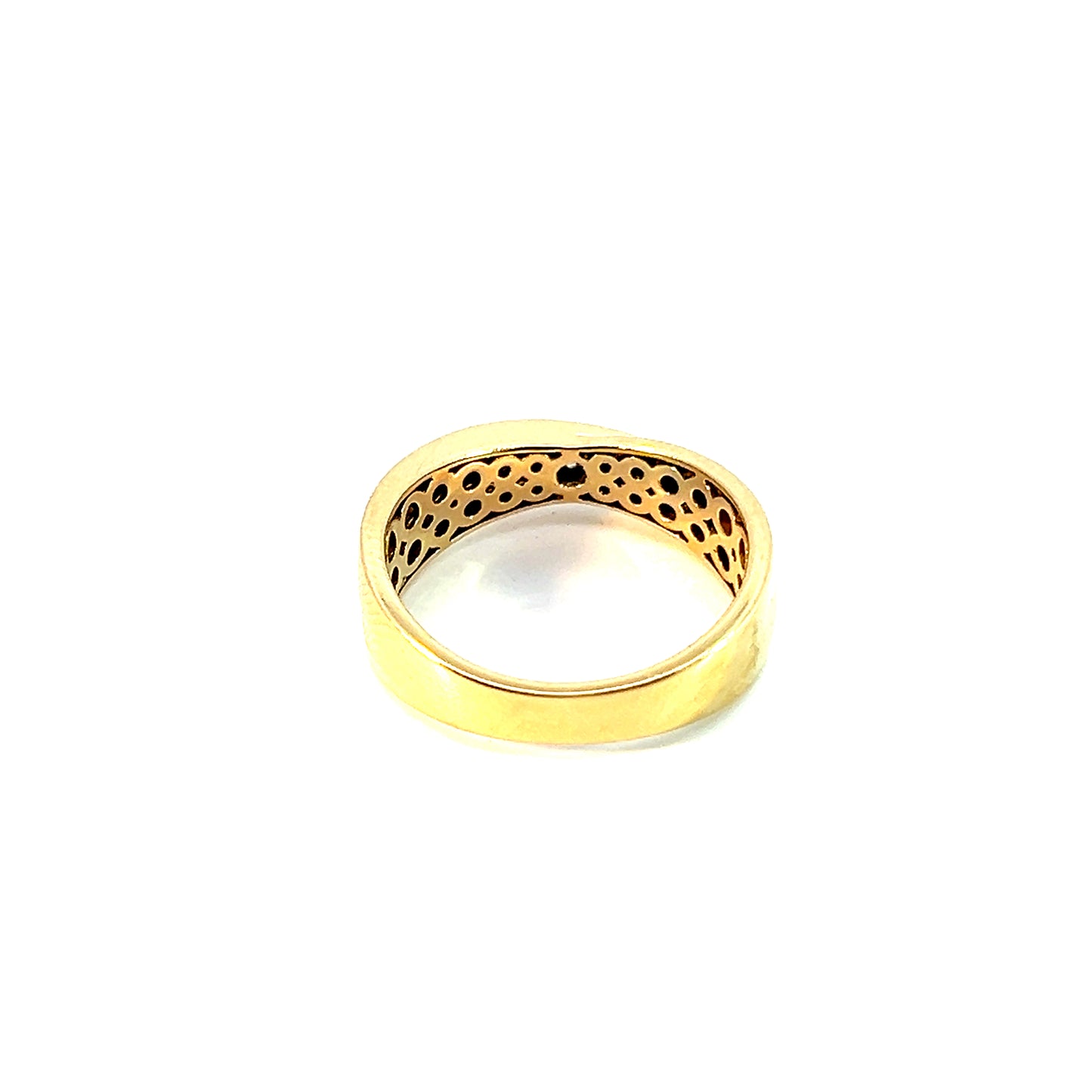 Ring Gelbgold 585 / 14 Karat mit Brillant 0,08ct Gr. 56,5 Nr. 5830