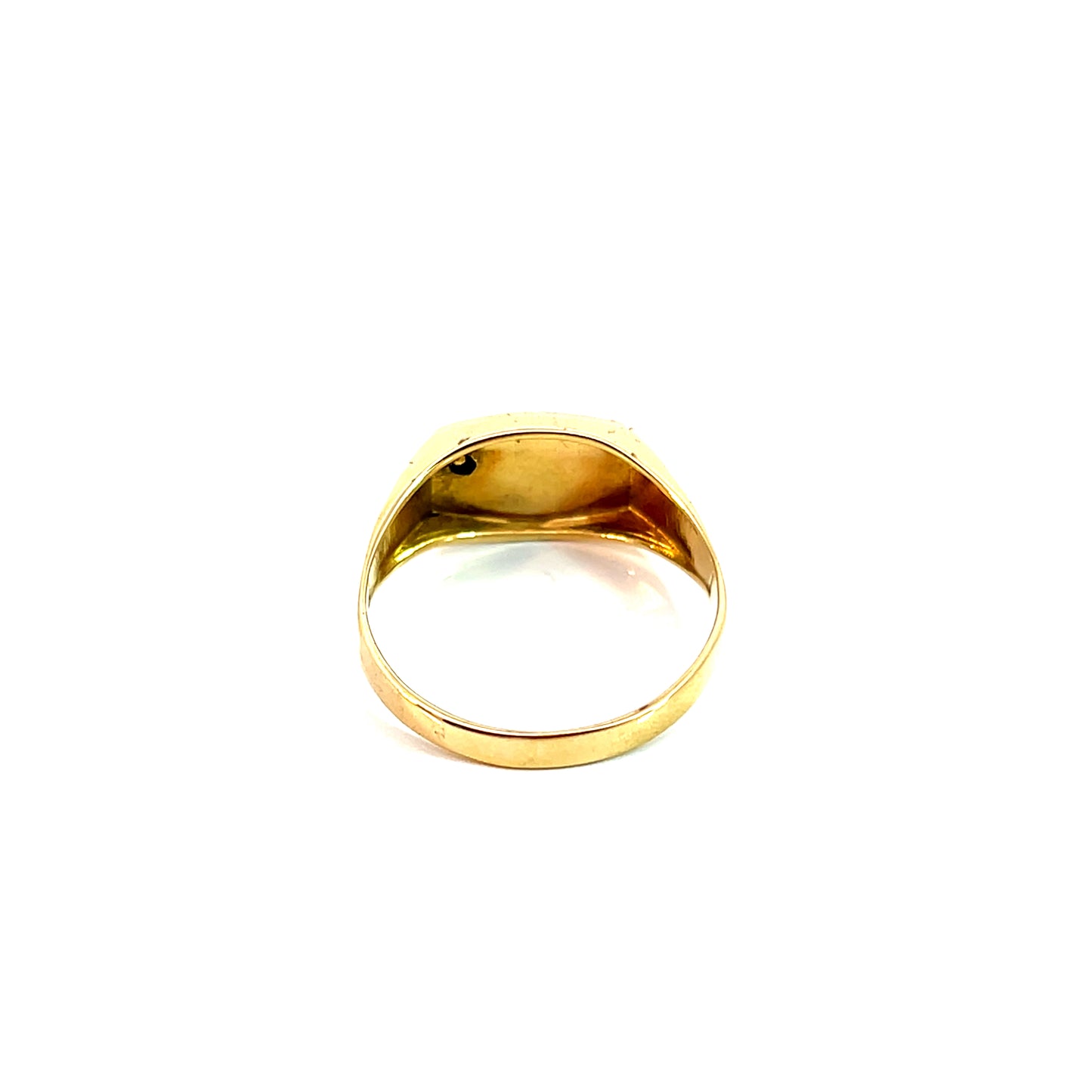 Herrenring Tricolor 750 / 18 Karat Zirkonia Gr. 65 Nr. 6041