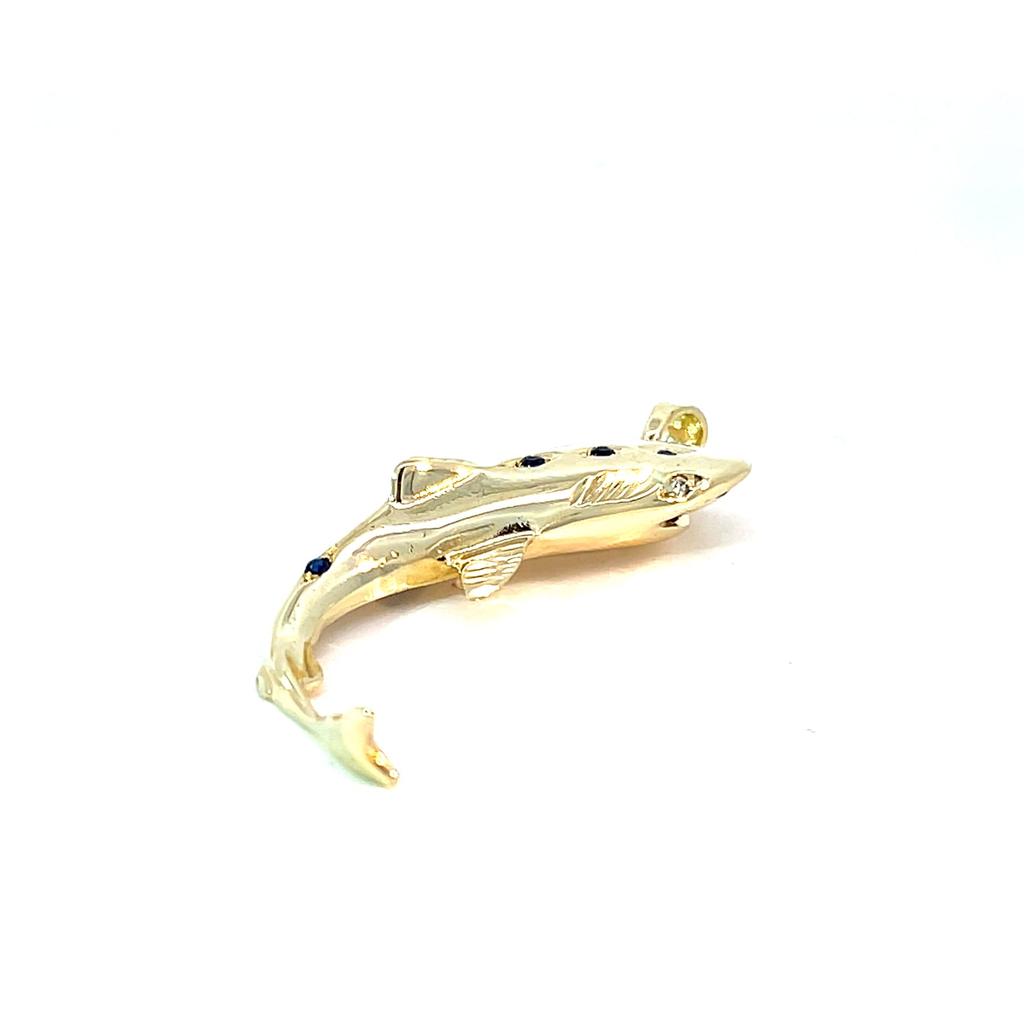 Anhänger Gelbgold "Hai" 585 / 14 Karat Nr. 6431