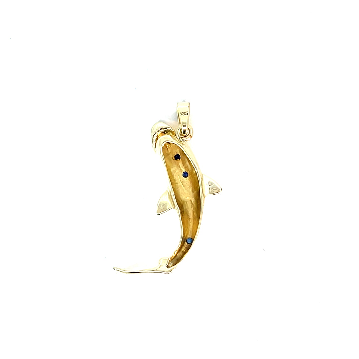 Anhänger Gelbgold "Hai" 585 / 14 Karat Nr. 6431