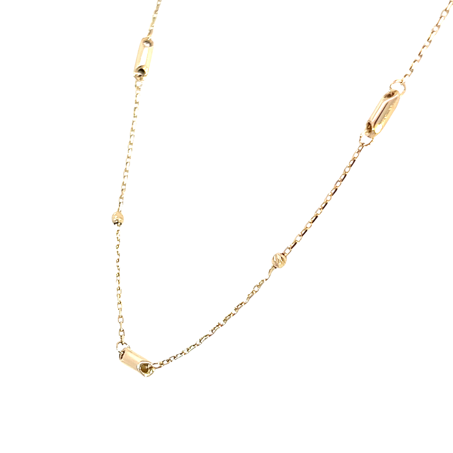 Kette Gelbgold 585 / 14 Karat Länge 45 cm Nr. 6474