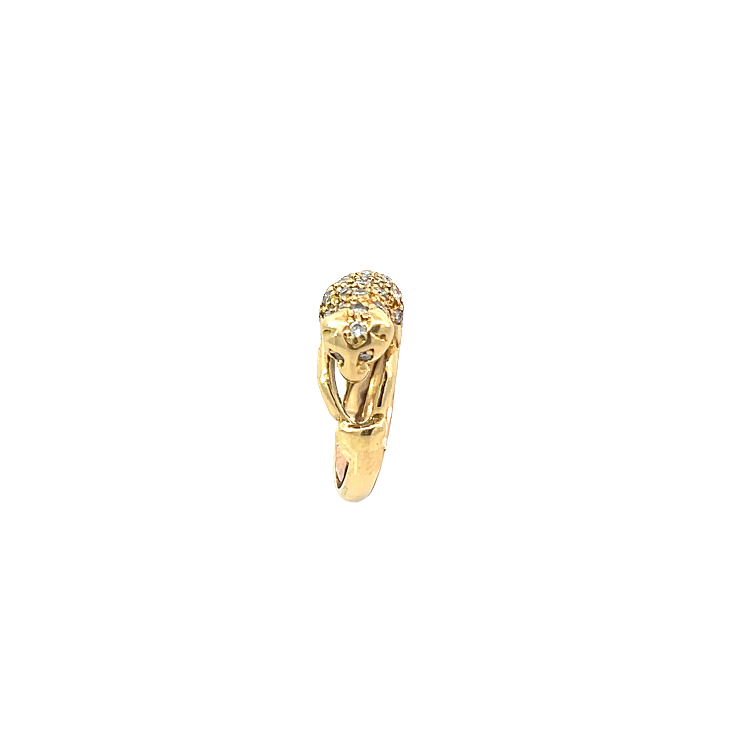 Ring Tricolor "Panther" 750 / 18 Karat Brill. 0,30ct Nr. 6476