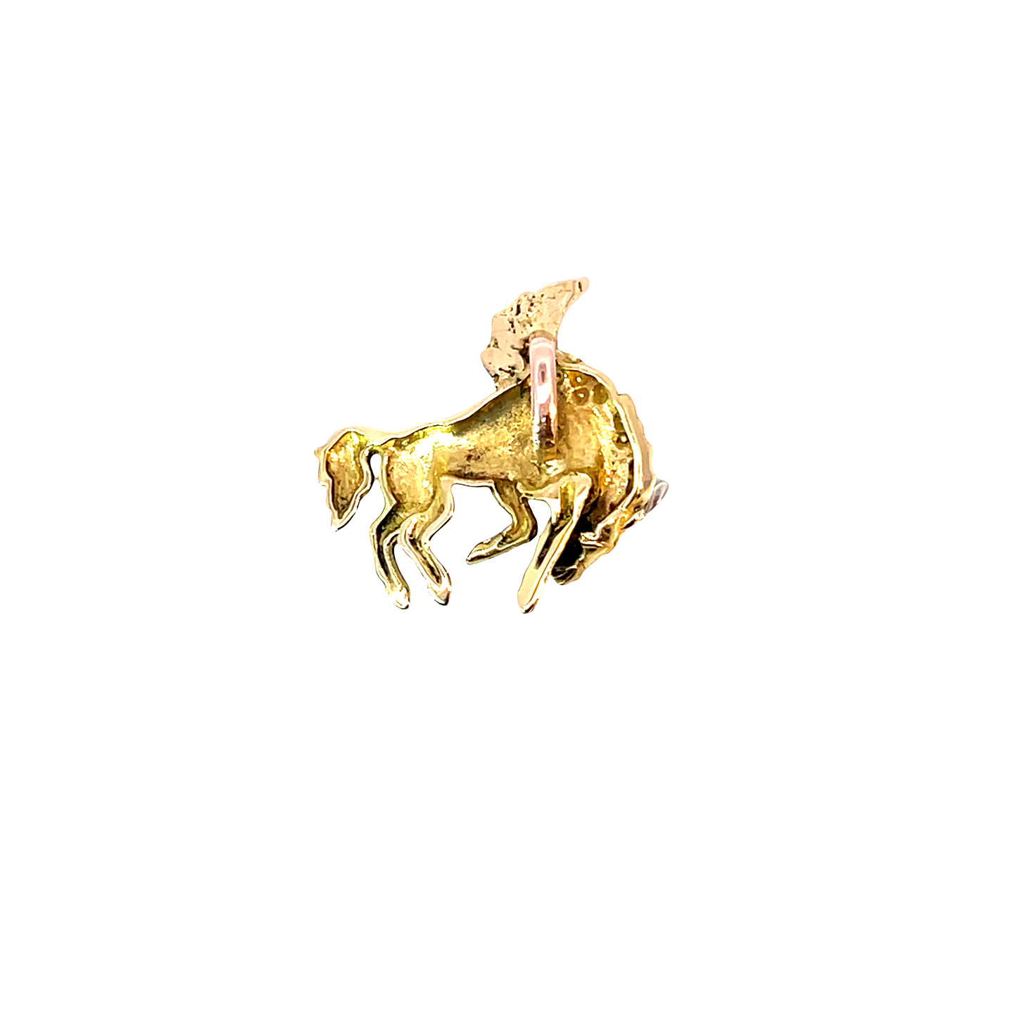 Anhänger "Einhorn" Bicolor 750 / 18 Karat Nr. 6464