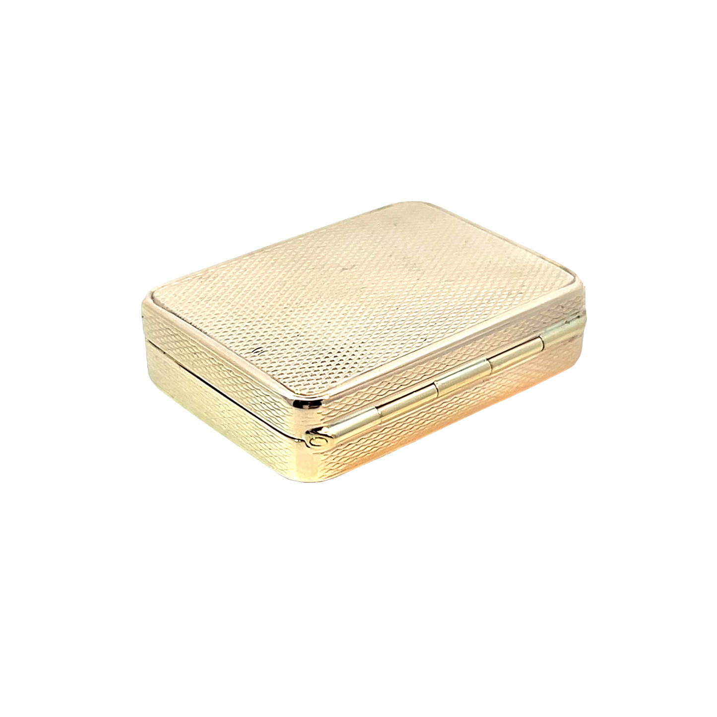 Pillendose Gelbgold 585 / 14 Karat Nr. 6445