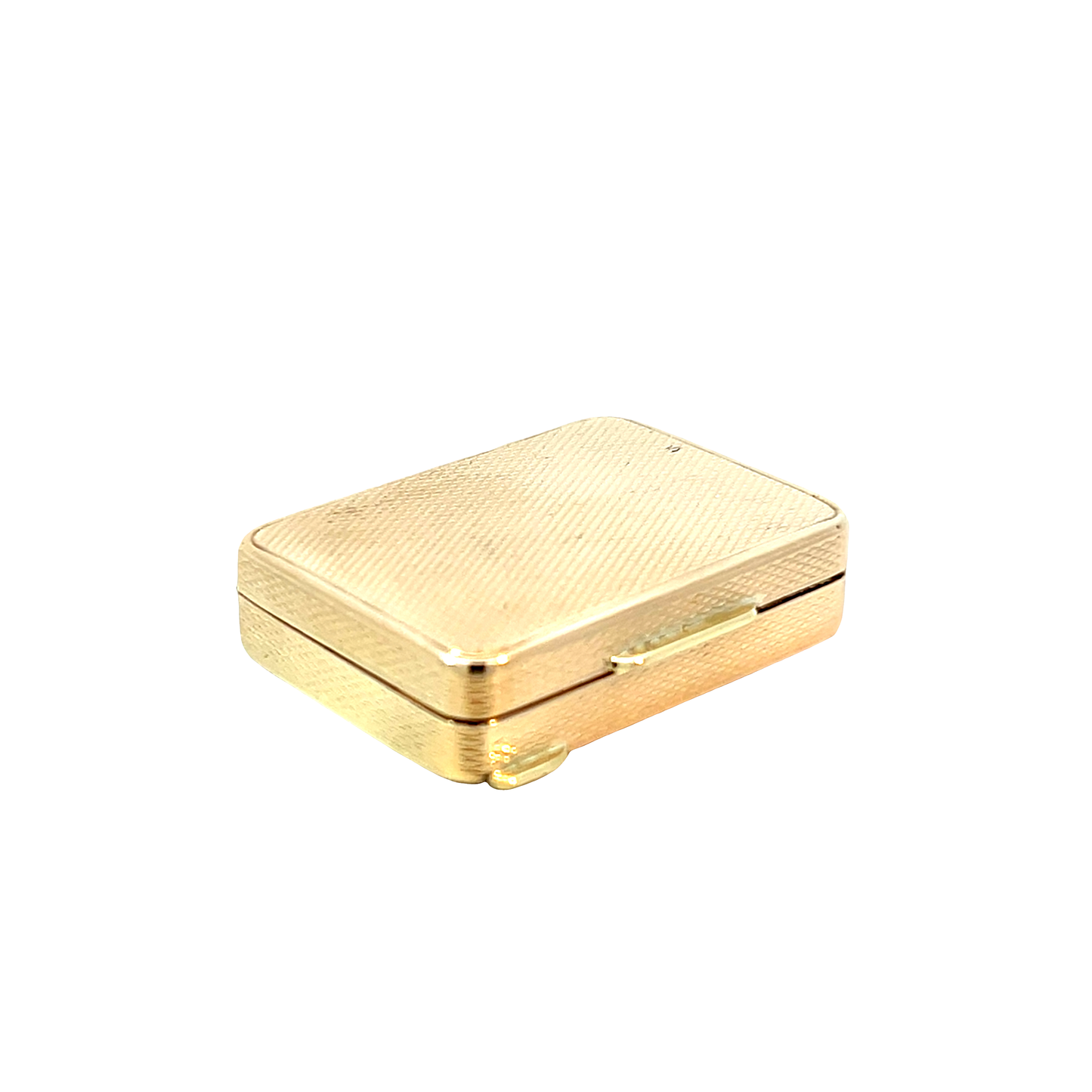 Pillendose Gelbgold 585 / 14 Karat Nr. 6445