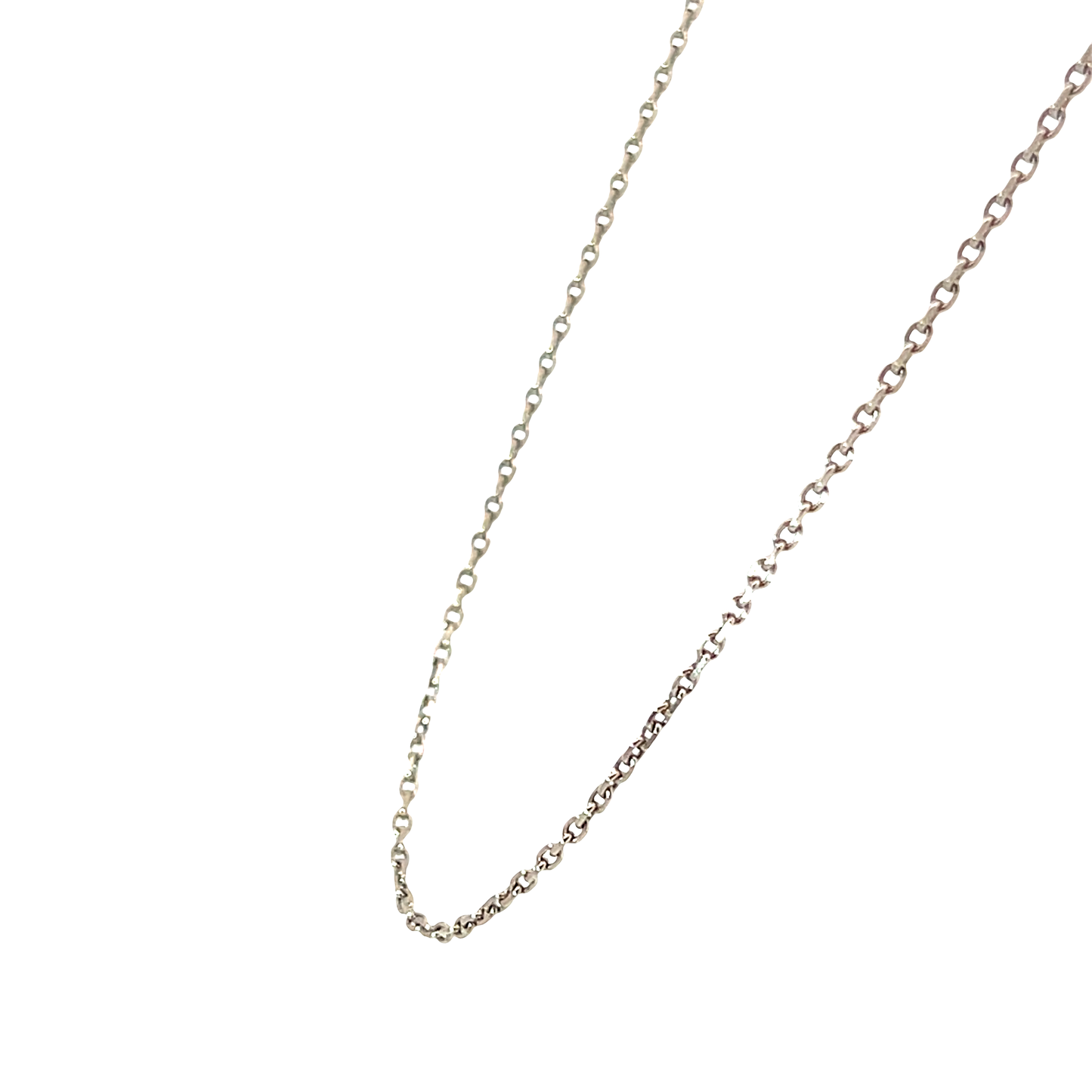 Ankerkette Weißgold 585 / 14 Karat Länge 41,5 cm Nr. 6452