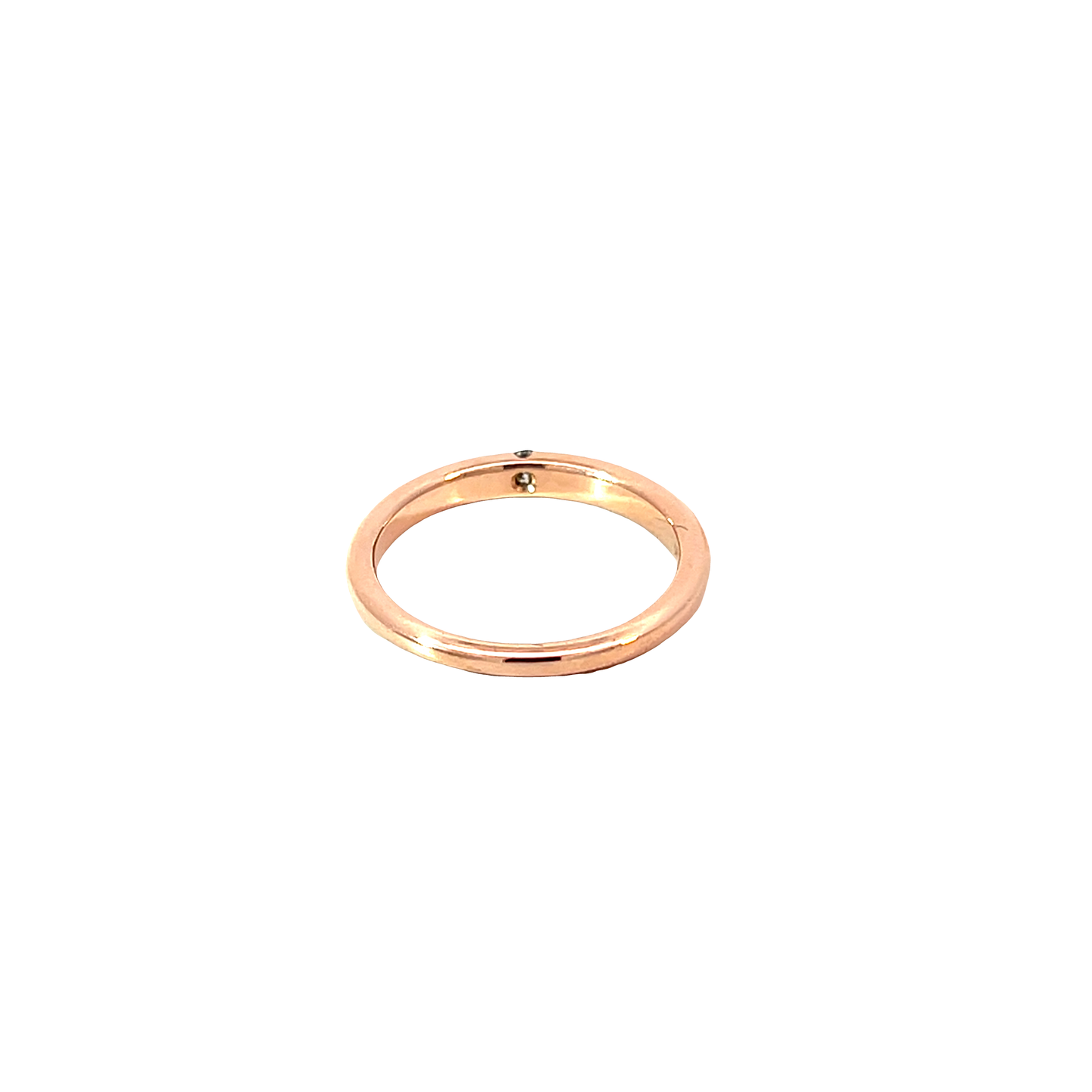 Ring Roségold 585 / 14 Karat mit Brill. 0,09ct Nr. 6455