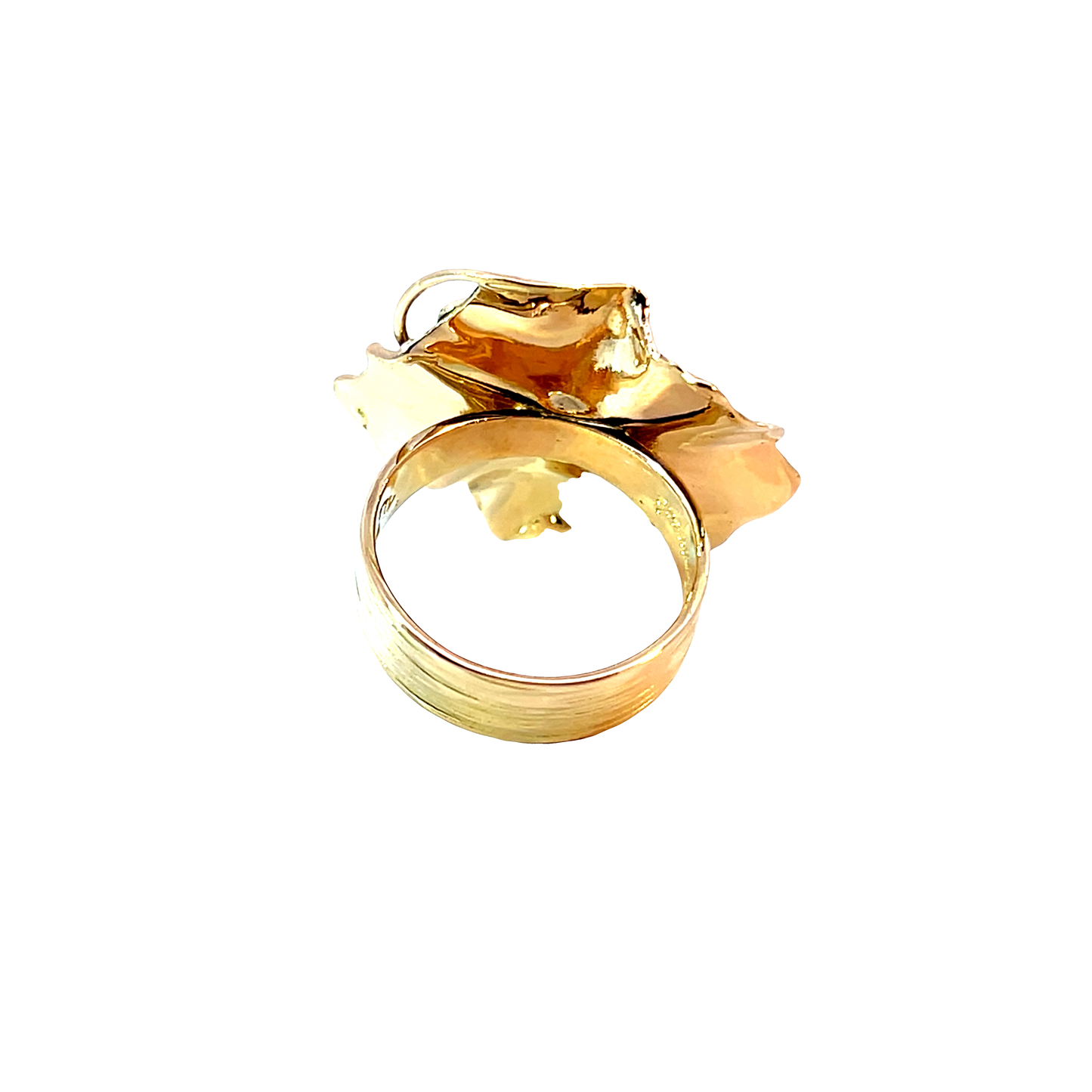 Ring Gelbgold 750 / 18 Karat "Handarbeit" Nr. 6443