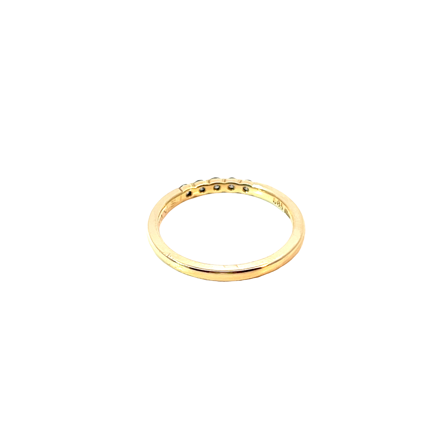 Ring Gelbgold 585 / 14 Karat mit Brillanten Nr. 6495