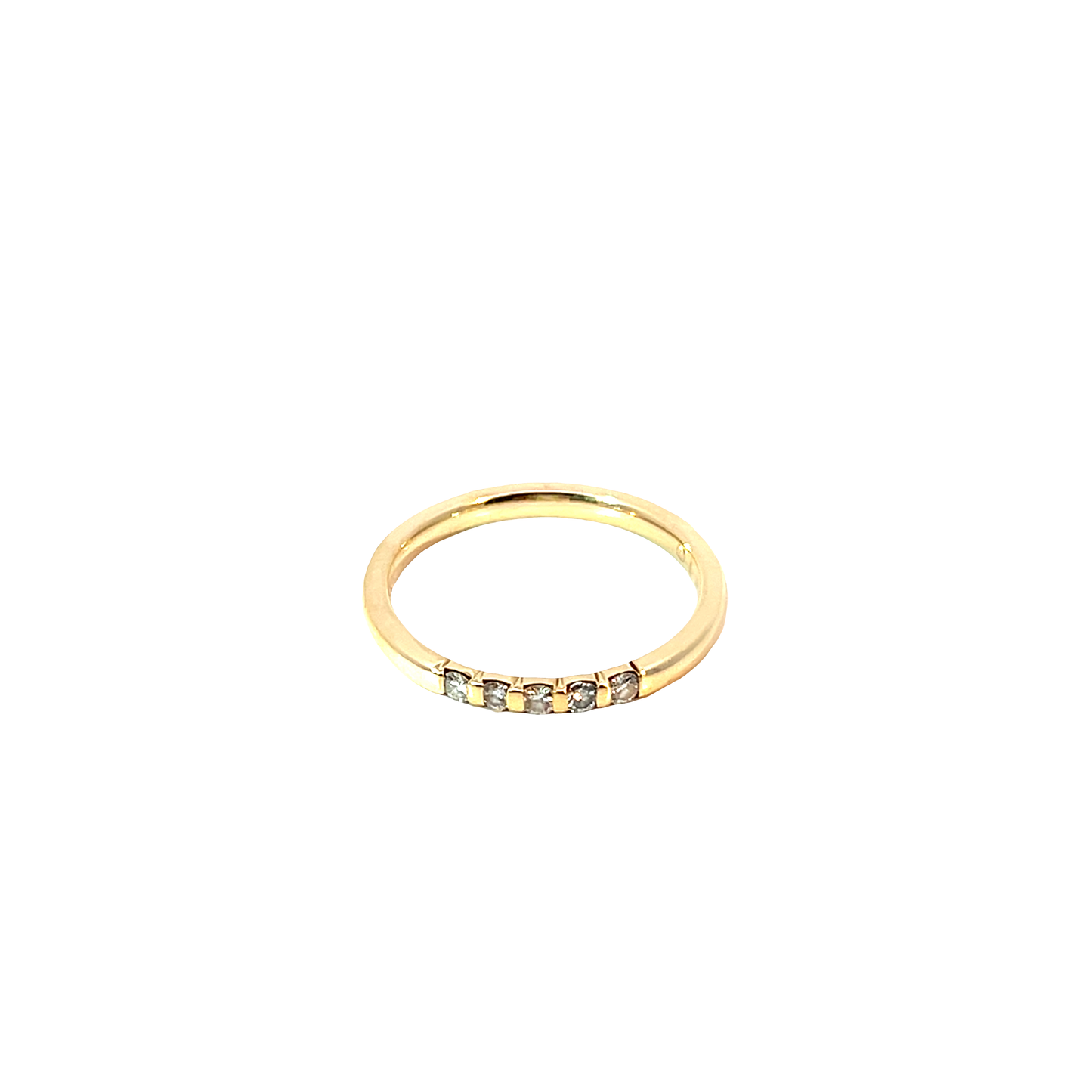 Ring Gelbgold 585 / 14 Karat mit Brillanten Nr. 6495