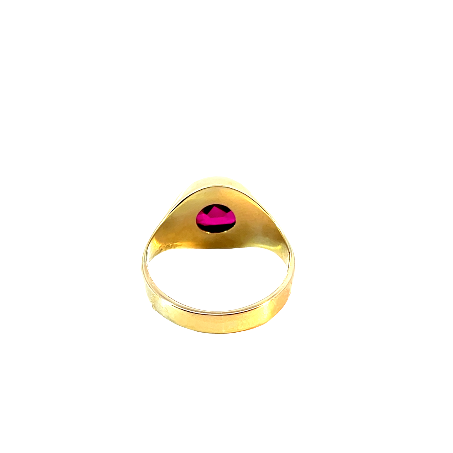 Ring Gelbgold 585 / 14 Karat mit Farbstein Nr. 6501