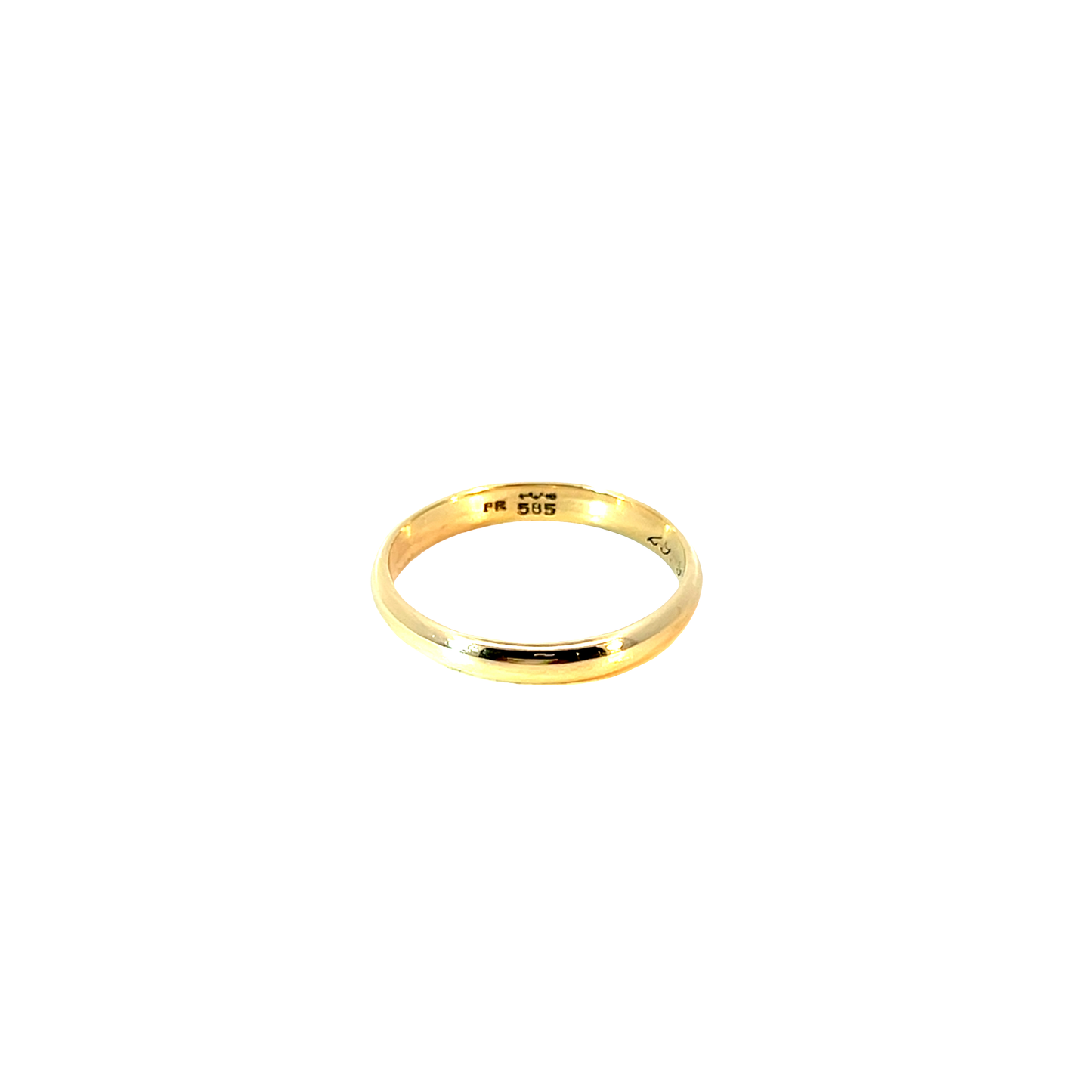Trauring Gelbgold 585 / 14 Karat Gr. 65 Nr. 6504