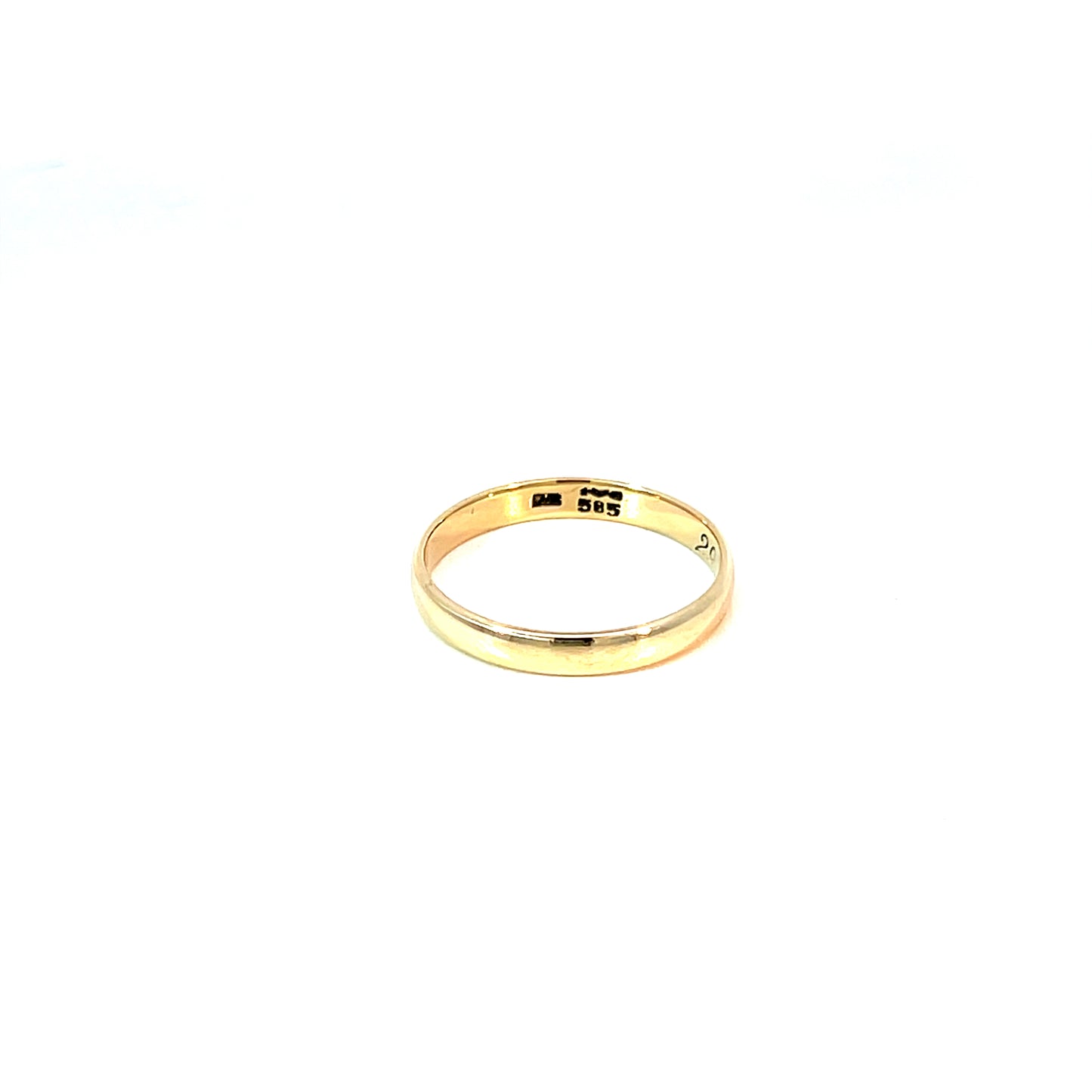 Trauring Gelbgold 585 / 14 Karat Gr. 59 Nr. 6505