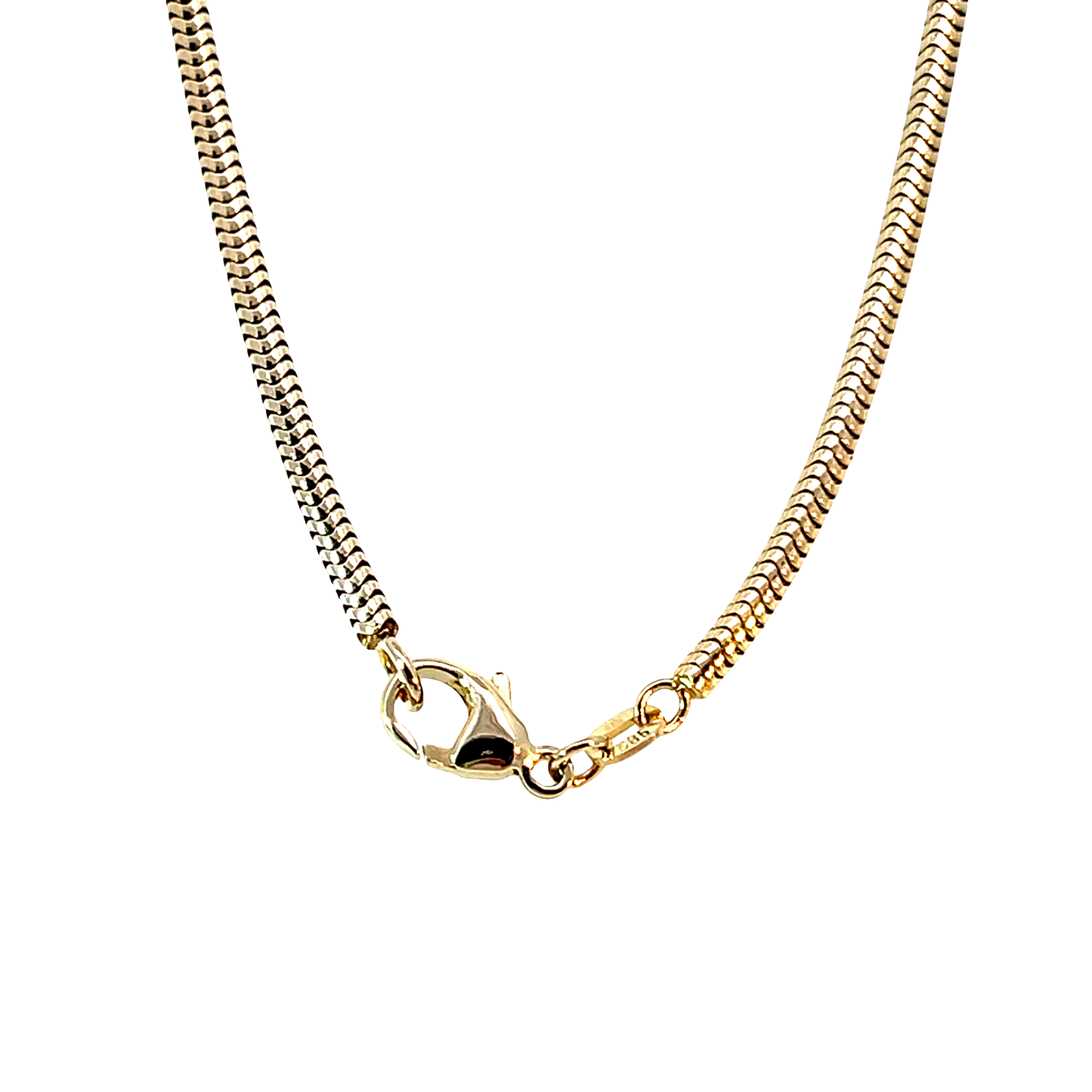 Schlangenkette Gelbgold 585 / 14 Karat Länge 45 cm Nr. 6509