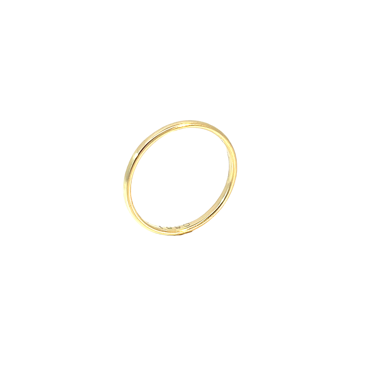 Ring Gelbgold 585 / 14 Karat Gr. 61 Nr. 6481