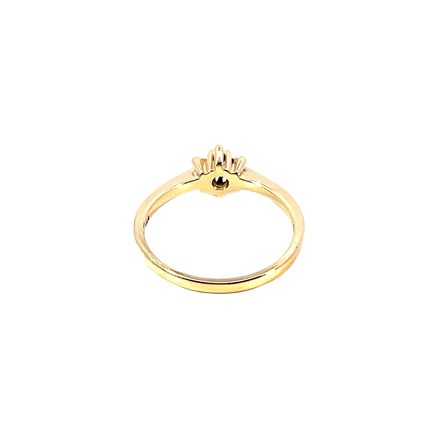 Ring Gelbgold 585 / 14 Karat Brill. 0,25ct Gr. 56 Nr. 6489