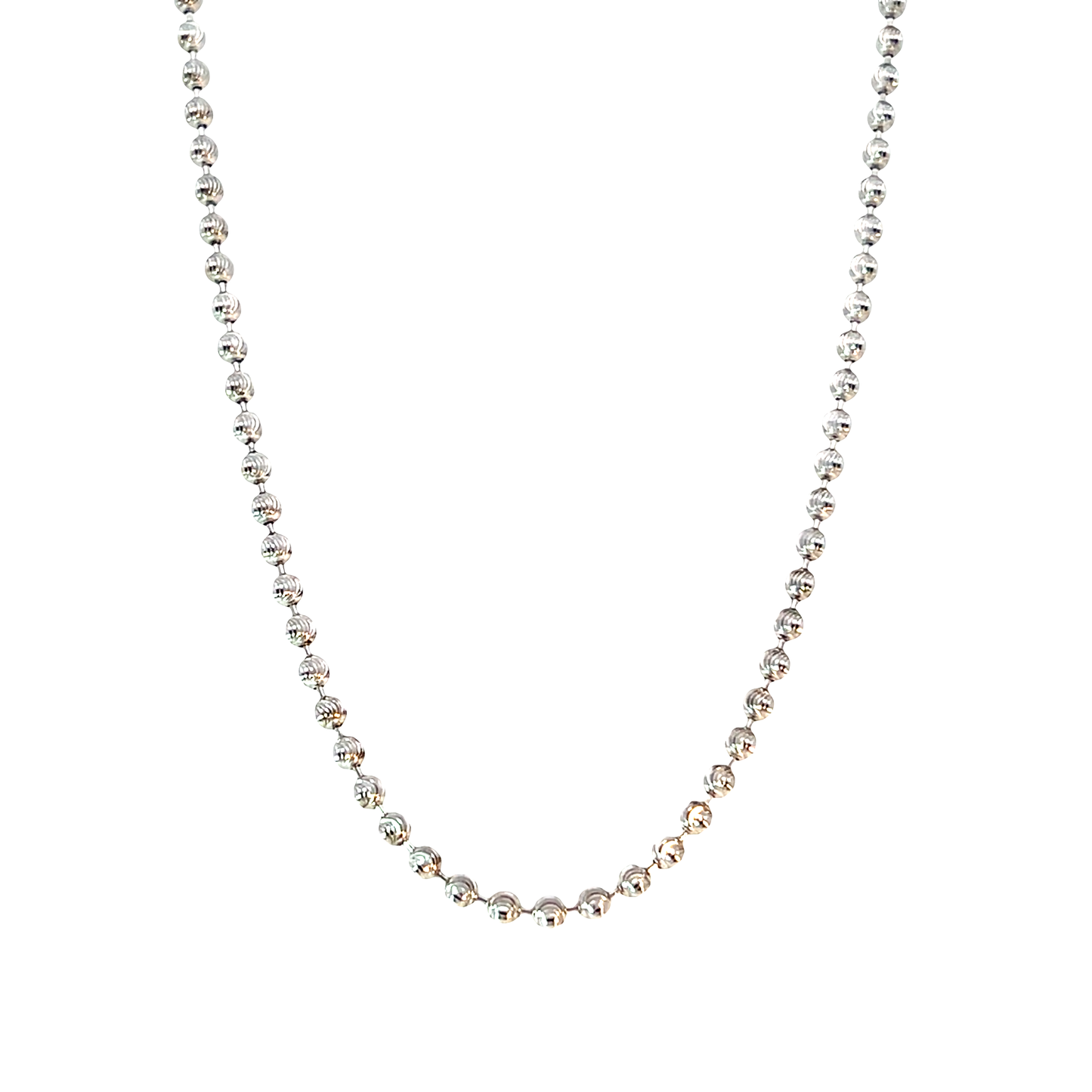 Kugelkette Weißgold 585 / 14 Karat Nr. 6491