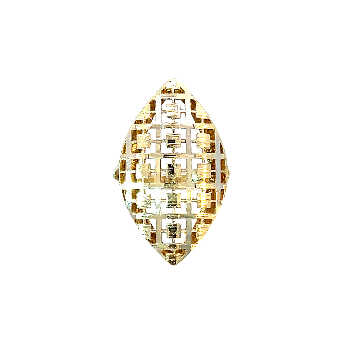 Ring Gelbgold 585 / 14 Karat Gr. 57 Nr. 6546