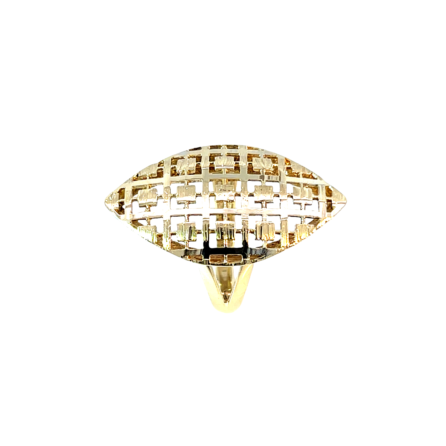 Ring Gelbgold 585 / 14 Karat Gr. 57 Nr. 6546
