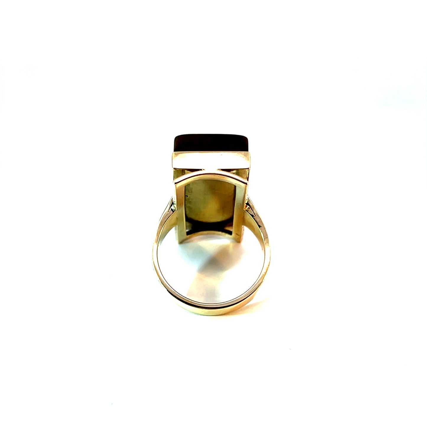 Ring Gelbgold 585 / 14 Karat Farbst. Nr. 6576