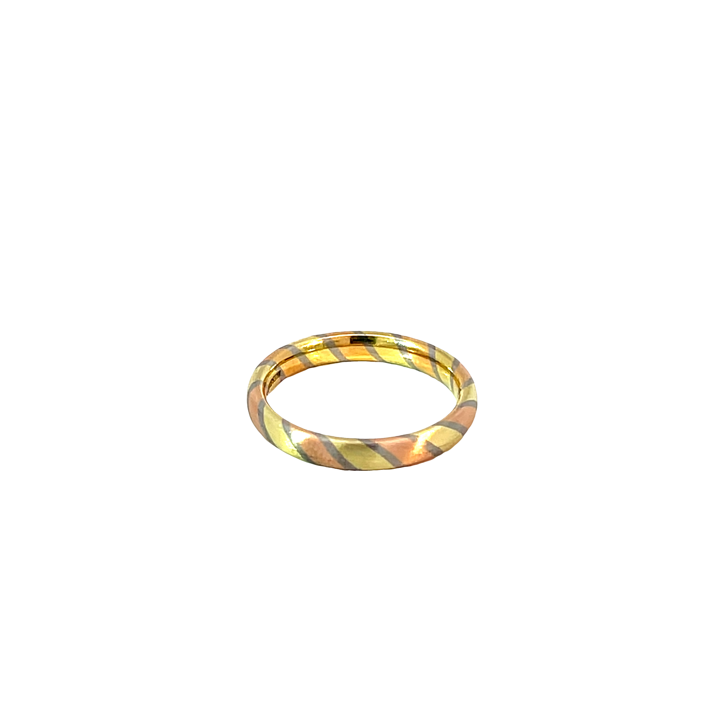 Trauring "Niessing" Tricolor 750 / 18 Karat Gr. 54 Nr. 6563
