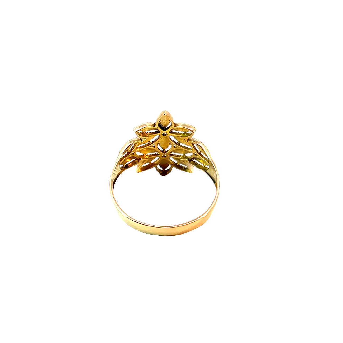 Ring Gelbgold 916 / 22 Karat Gr. 57 Nr. 6545