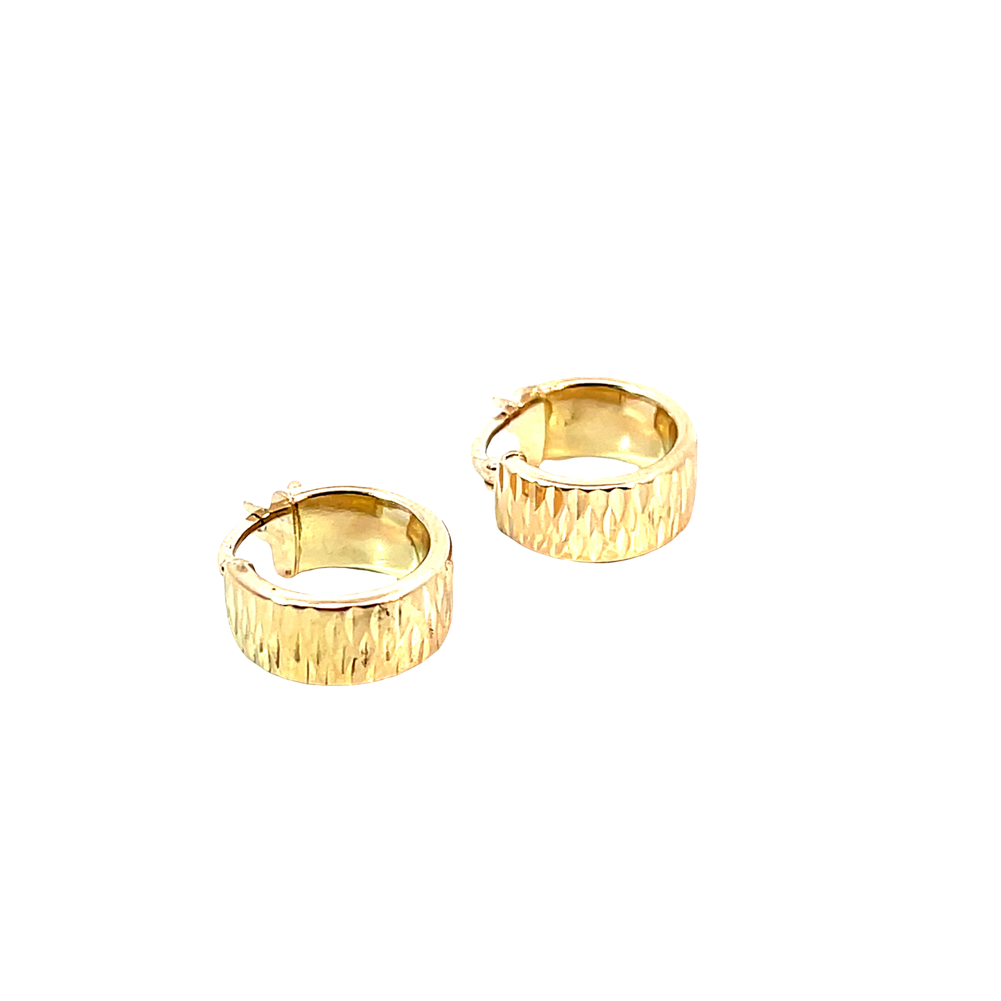 P. Creolen Gelbgold 585 / 14 Karat Nr. 6562