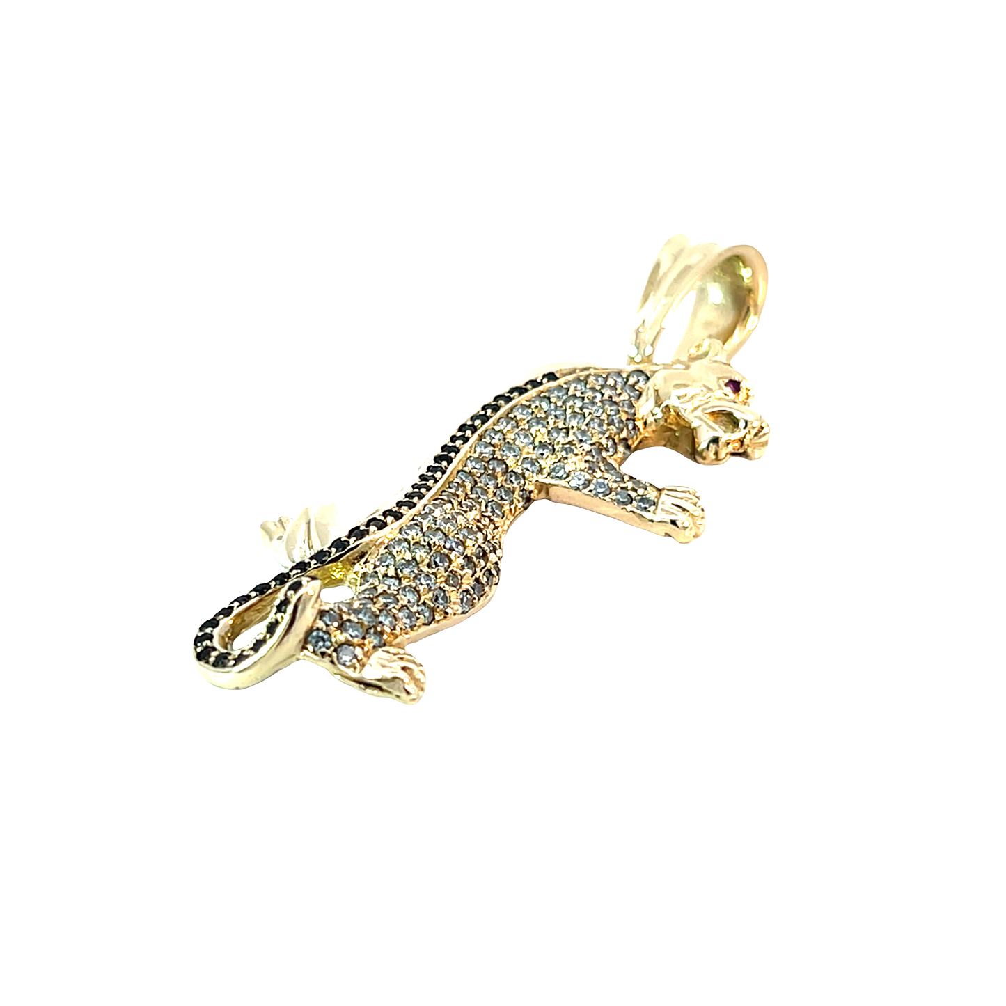 Anhänger Gelbgold 585 / 14 Karat Farbsteine Nr. 6613