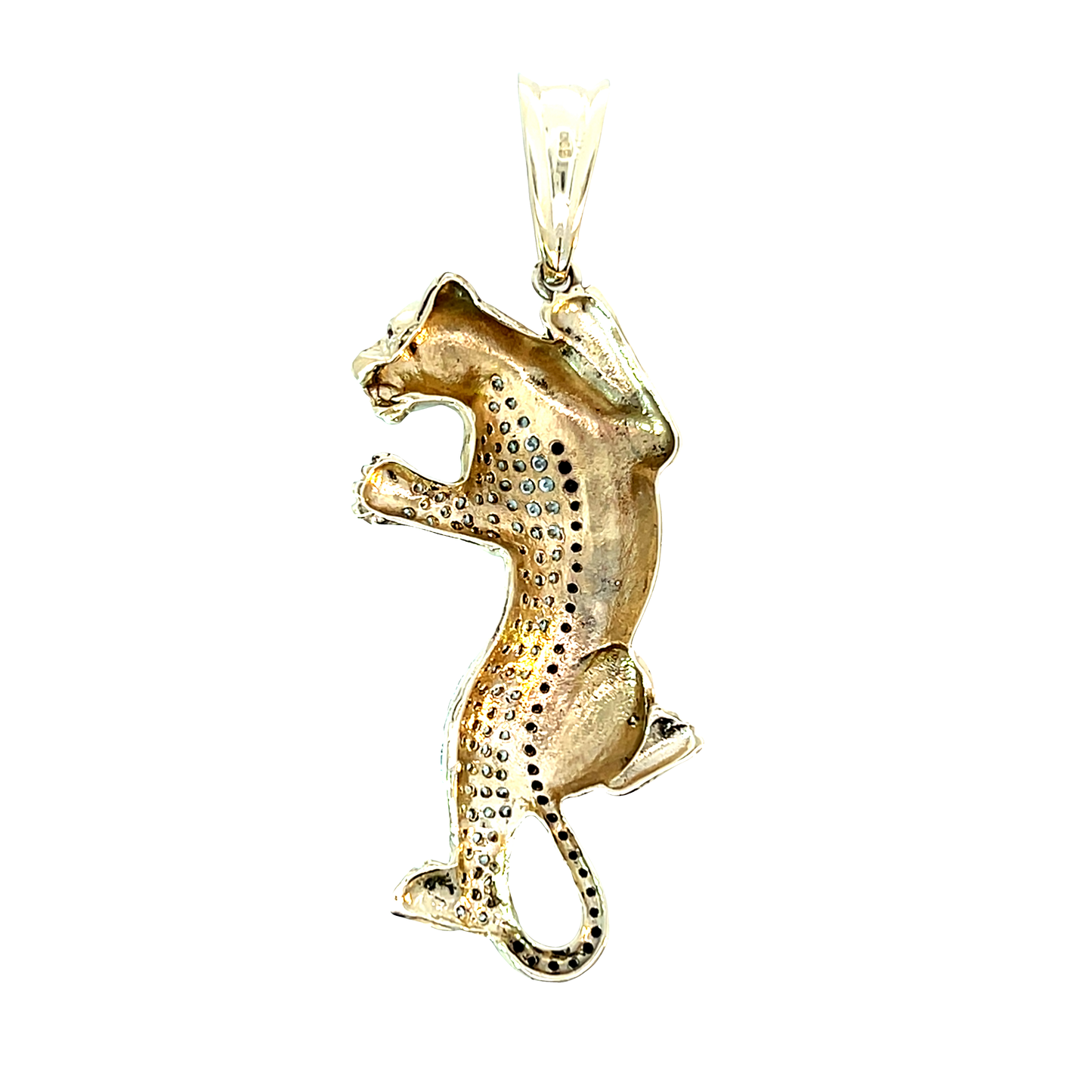 Anhänger Gelbgold 585 / 14 Karat Farbsteine Nr. 6613