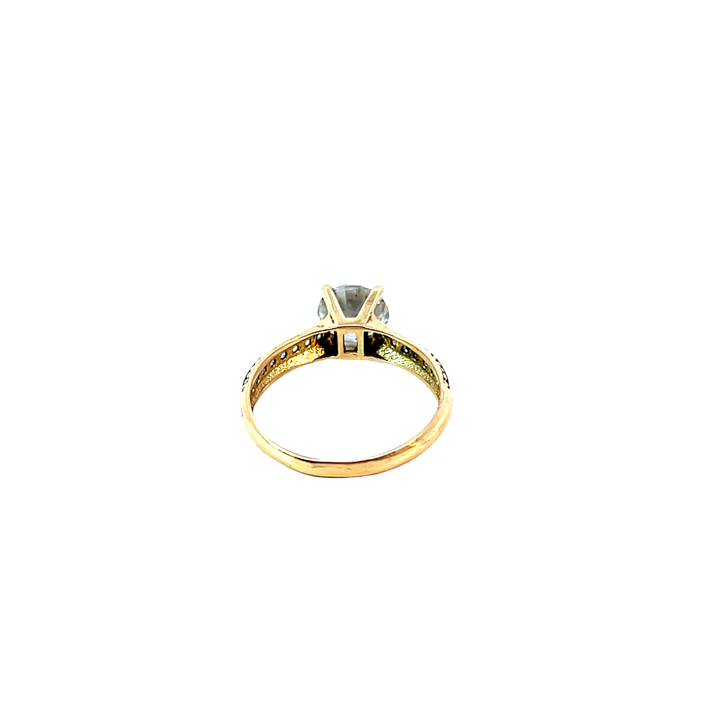 Ring Gelbgold 585 / 14 Karat Frabst. Gr. 53 Nr. 6589
